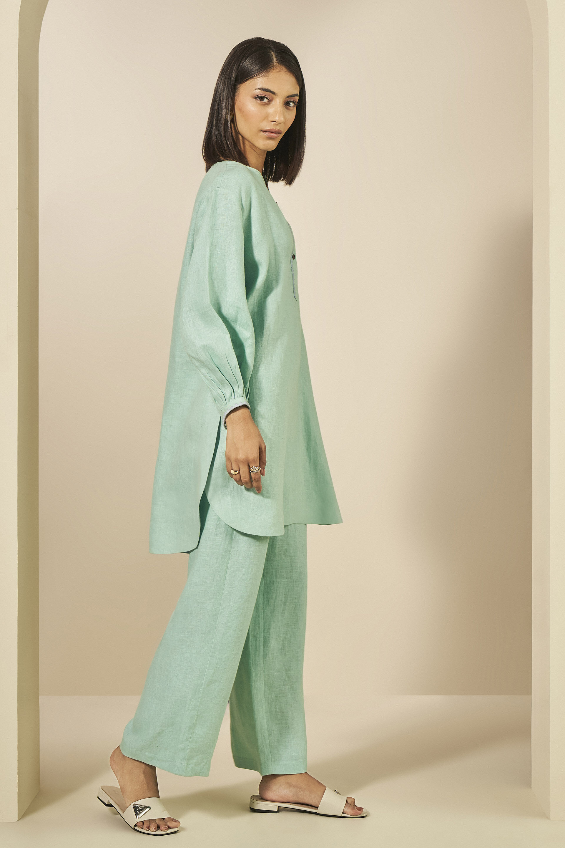 Whirl Hemp Coord - Mint