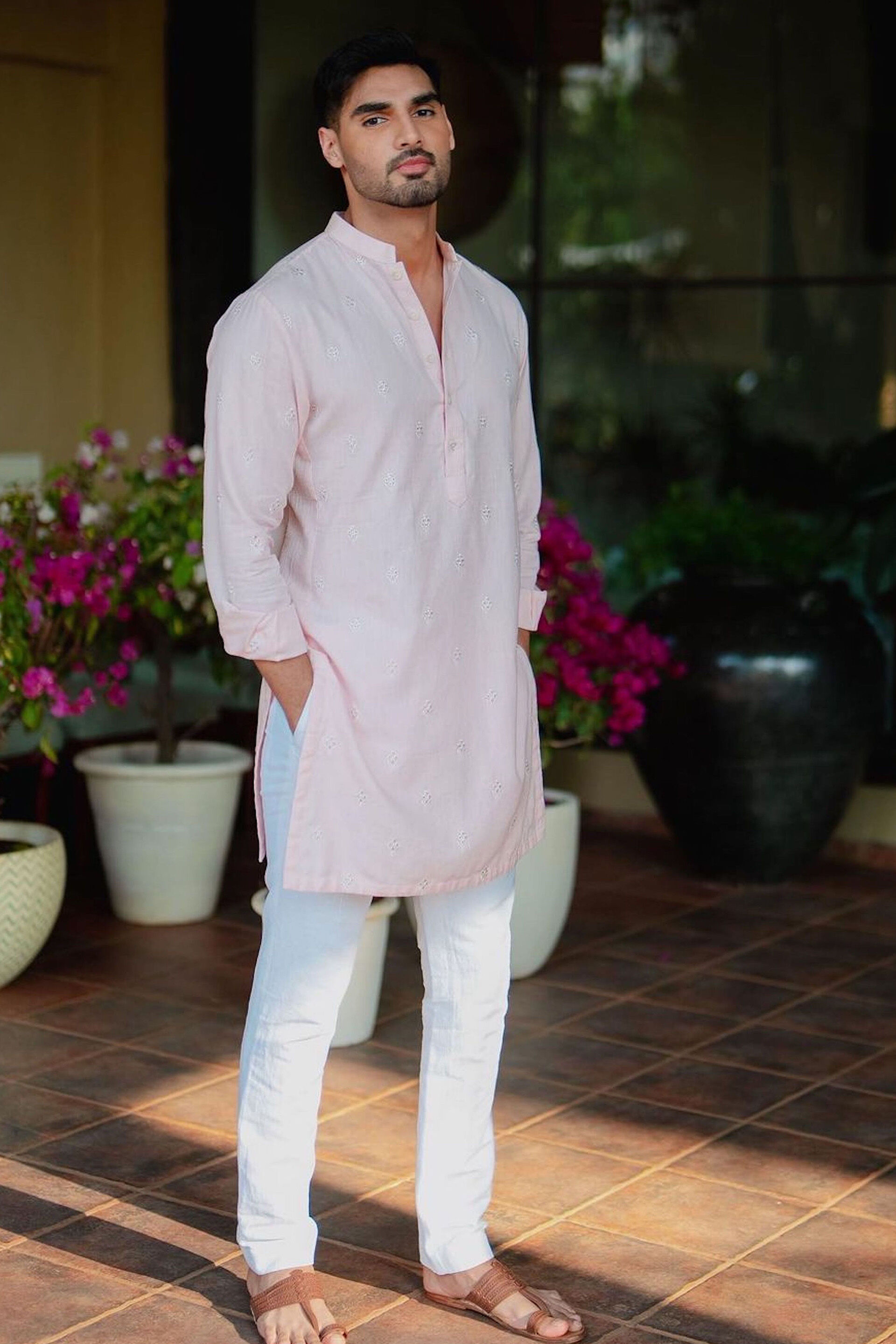 Aaditva Kurta - Pink, , image 1
