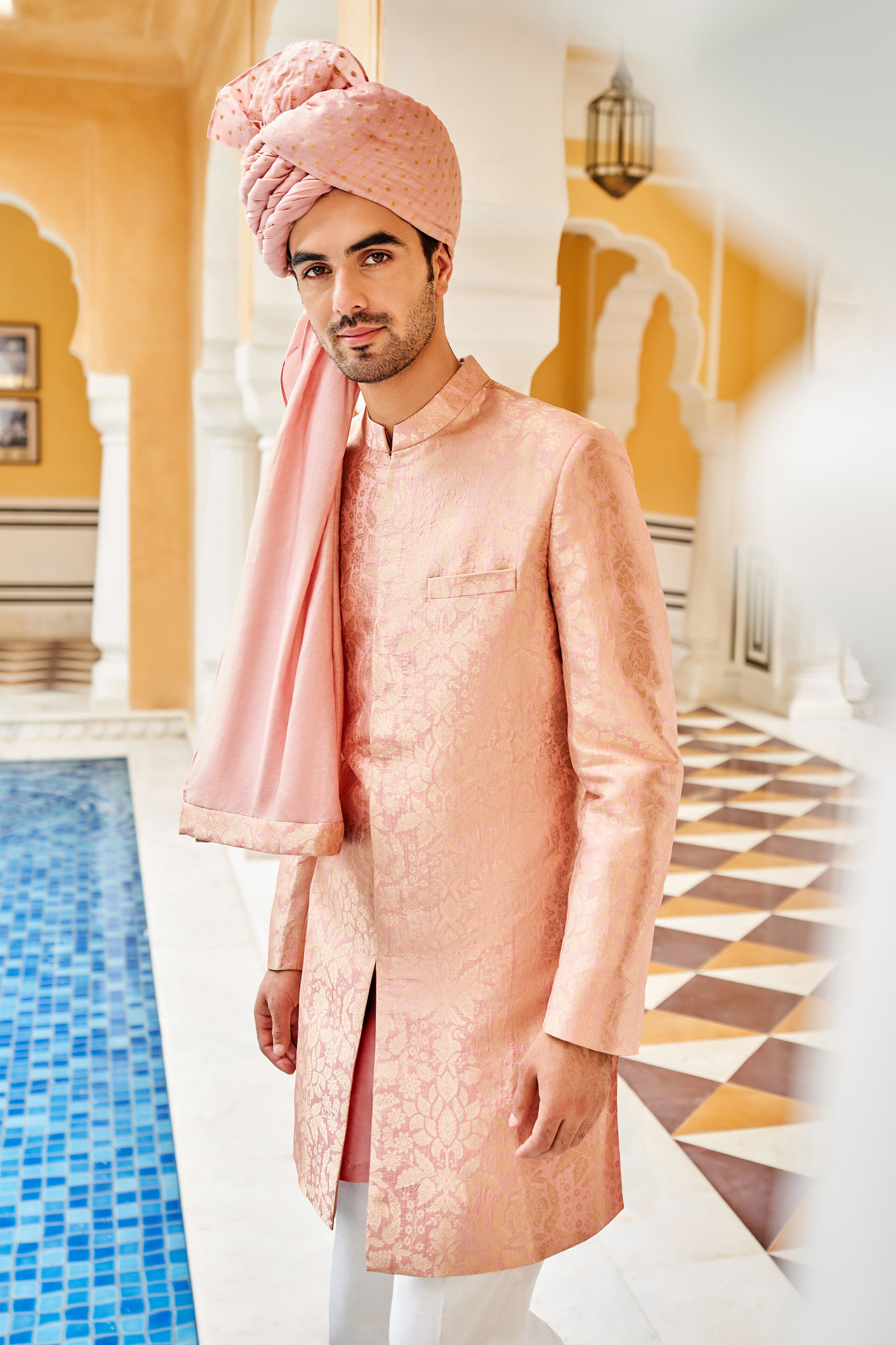 Zahur Sherwani - Pink, Pink, image 4