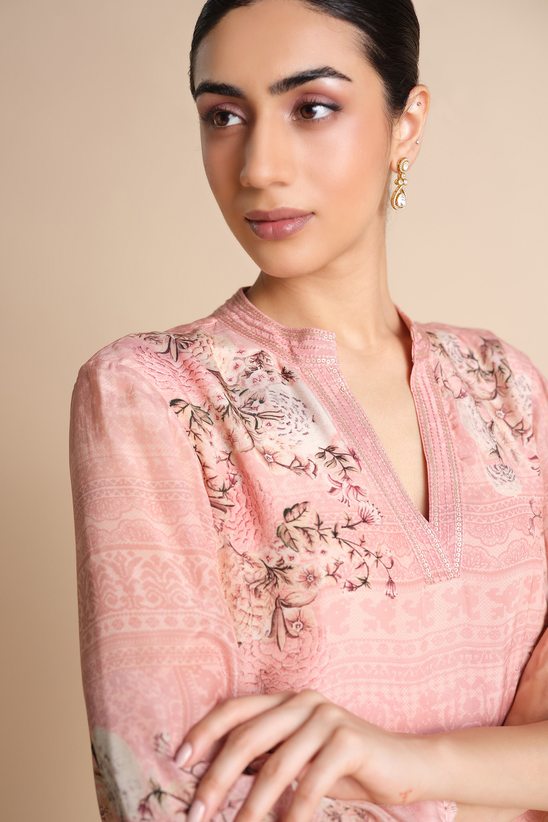 Vanisa Kurta Set - Blush, Blush, image 6