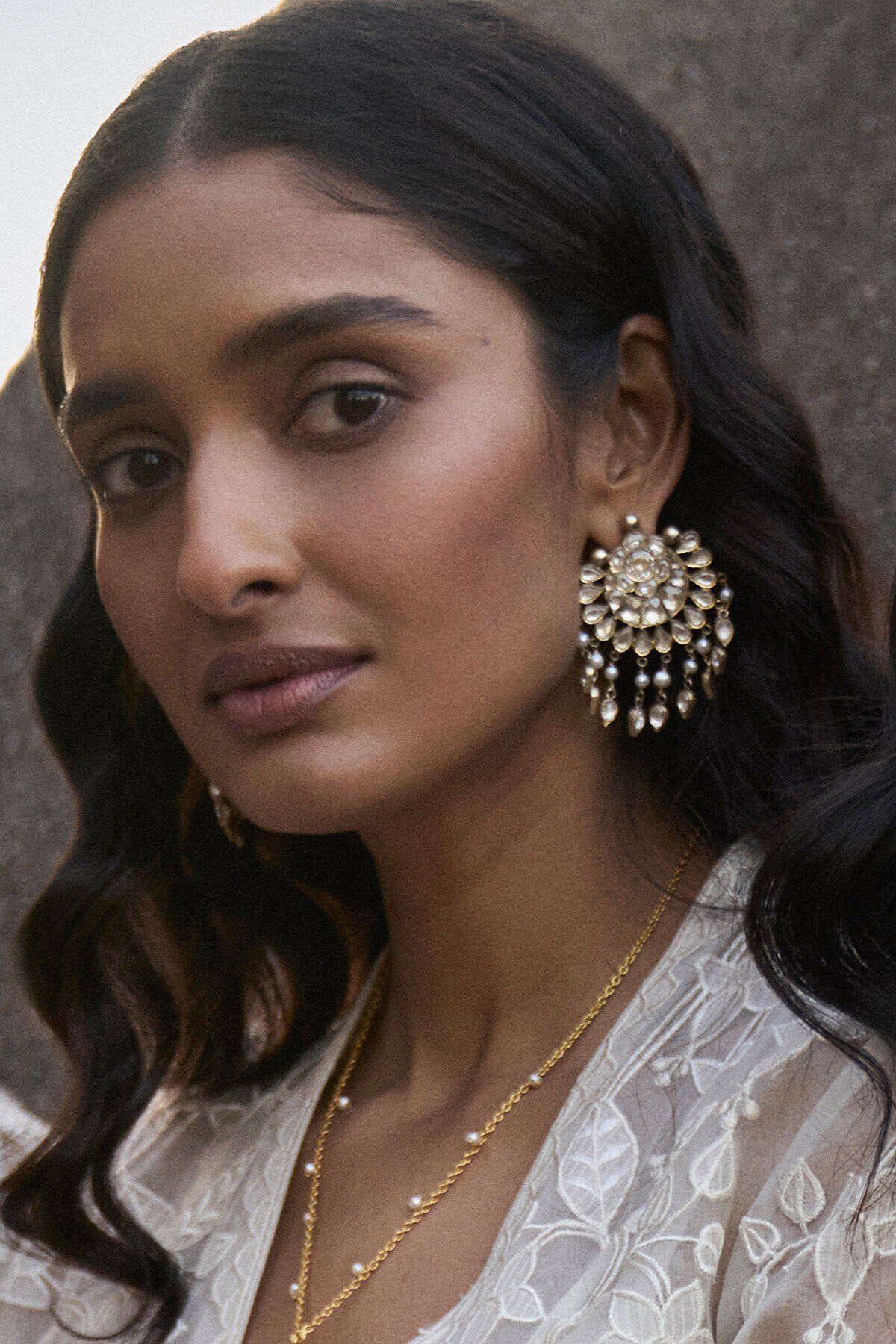 2 - Bargavi Earrings, image 2