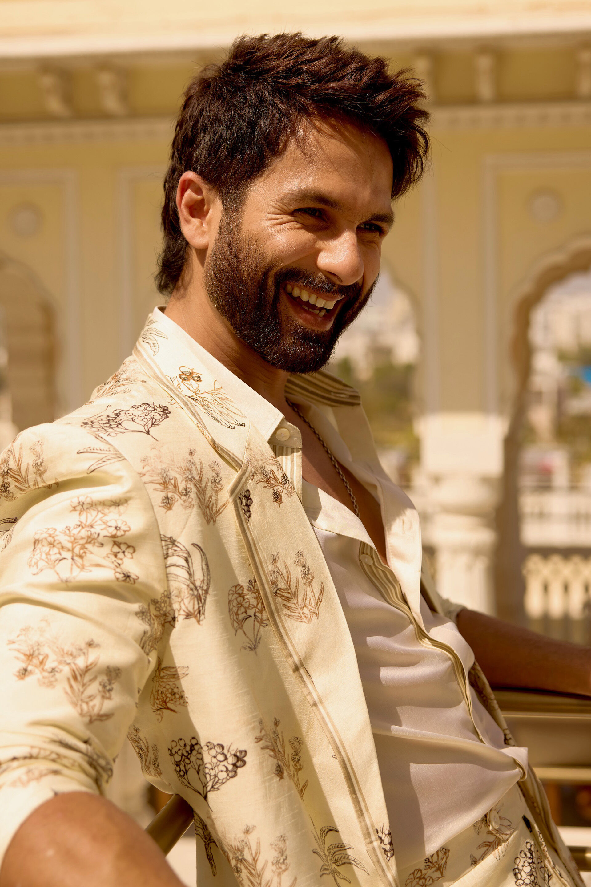 Arnay Blazer Set - Ecru, , image 5