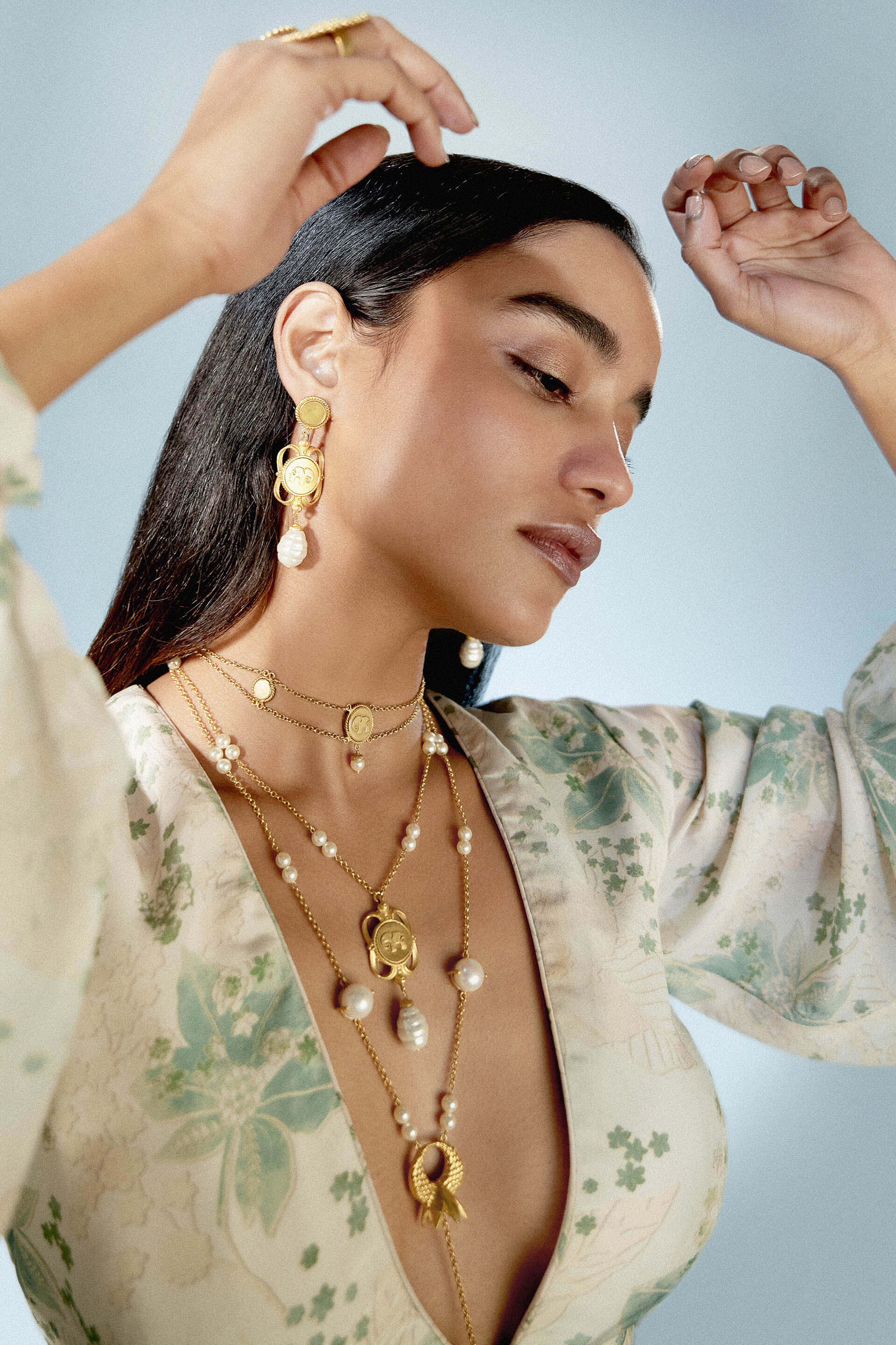 Birds Of A Feather Drop Necklace, , image 3