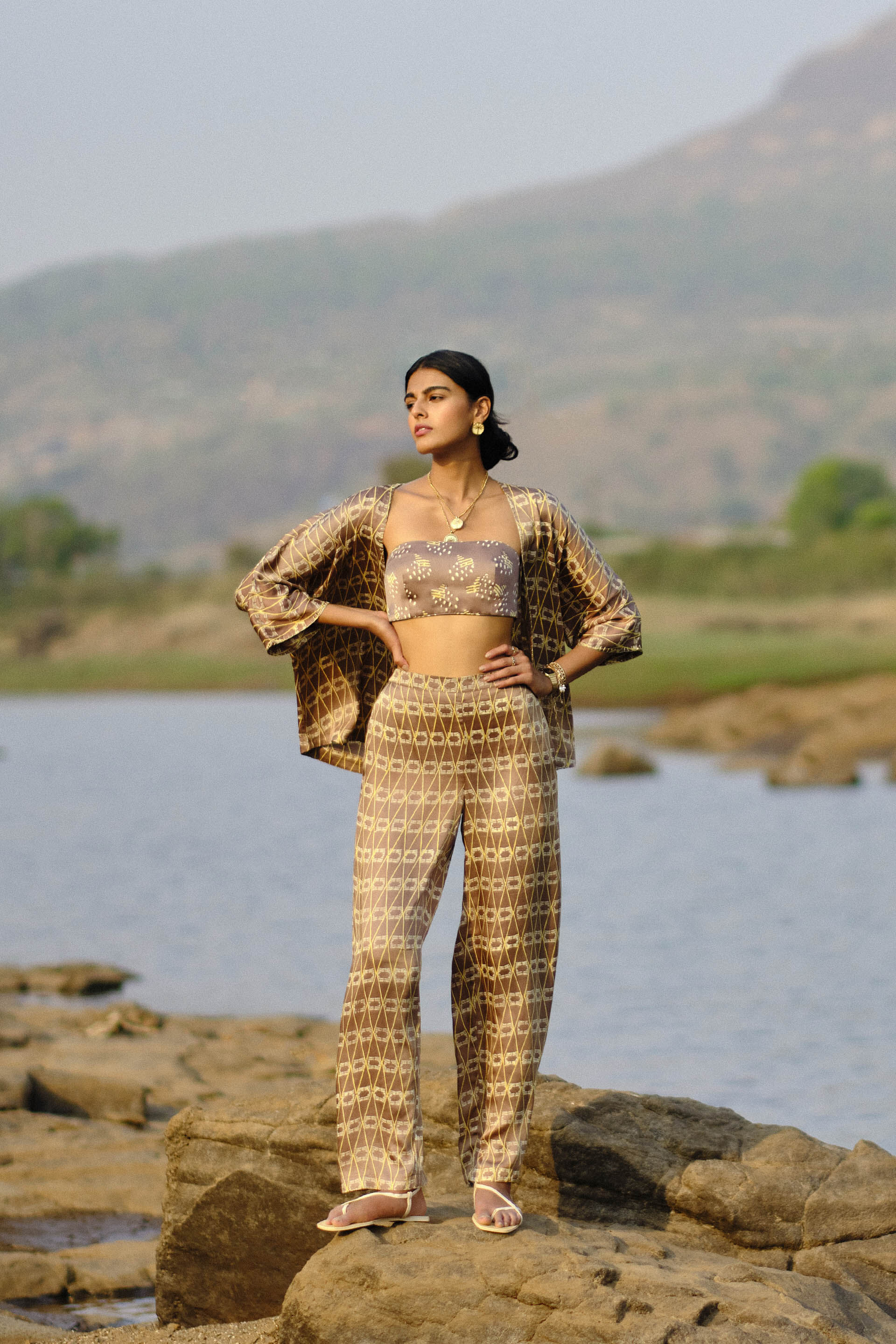 Flow Overlayer Set - Grey, Grey, image 1