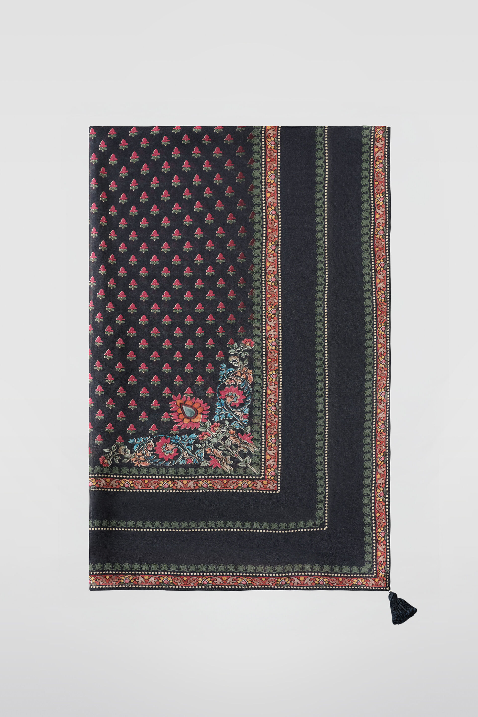 Nafeesa Stole - Black, Black, image 4