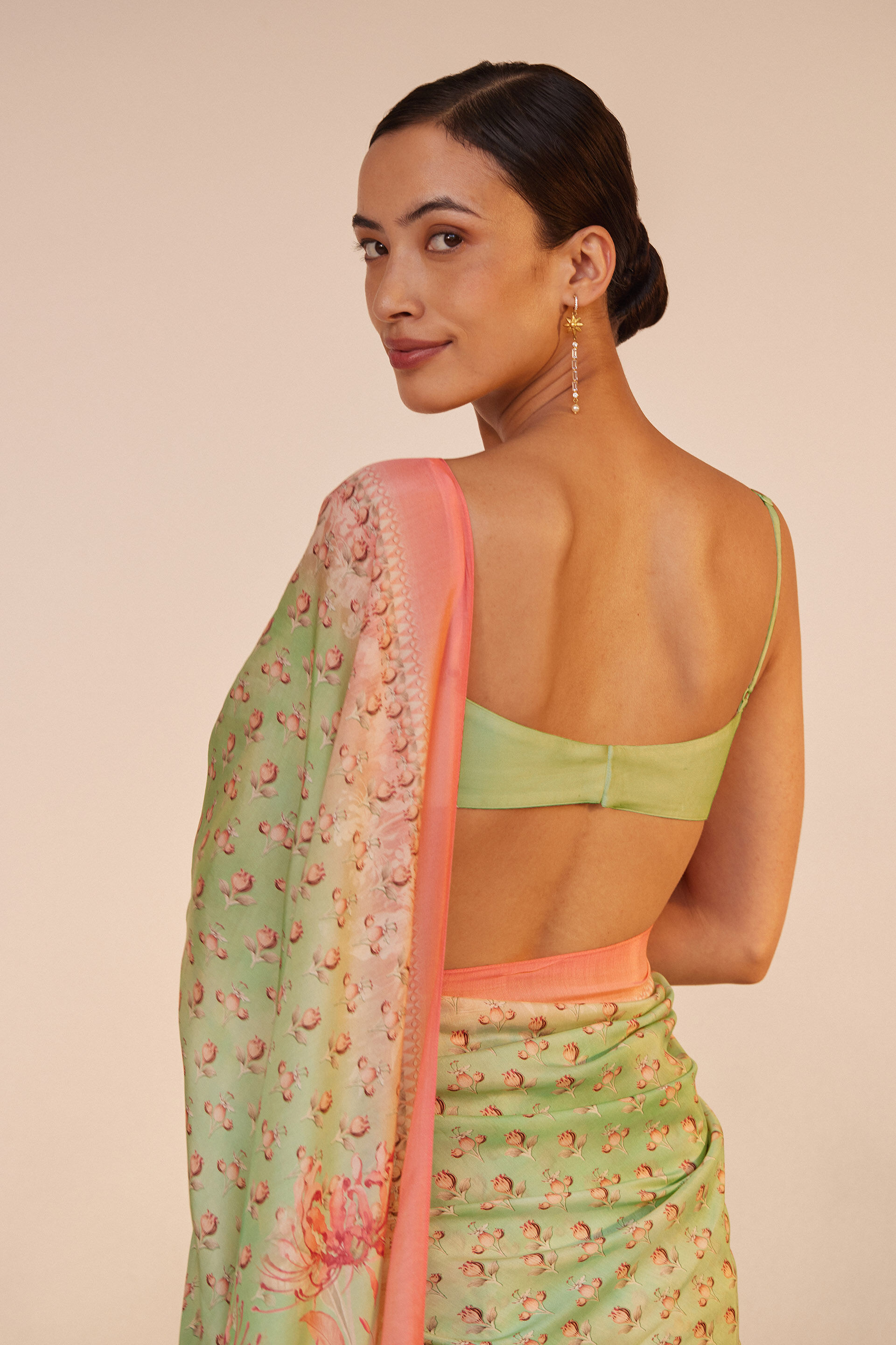 Shyla Saree, Sage, image 5