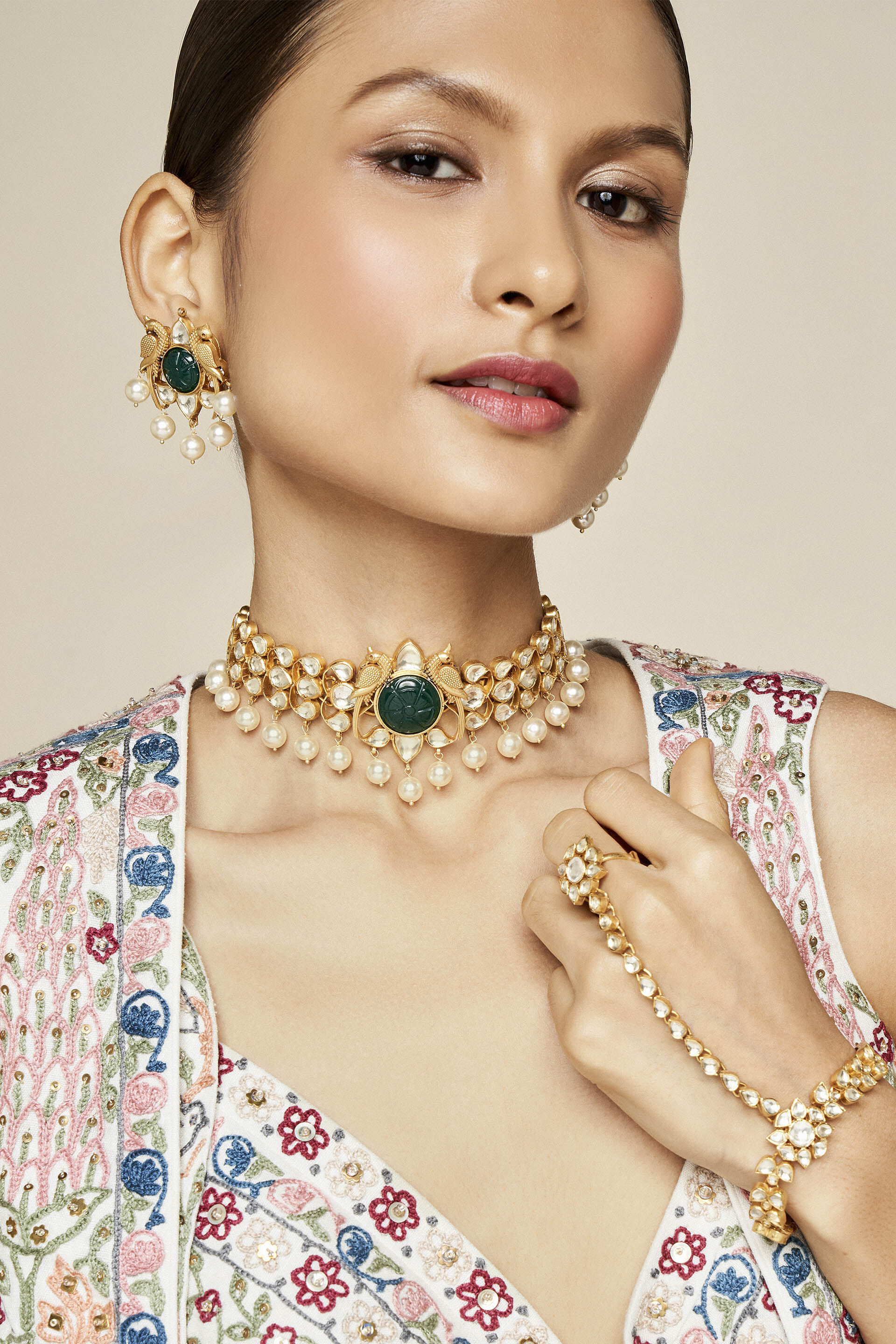 Mayil Earrings, , image 2