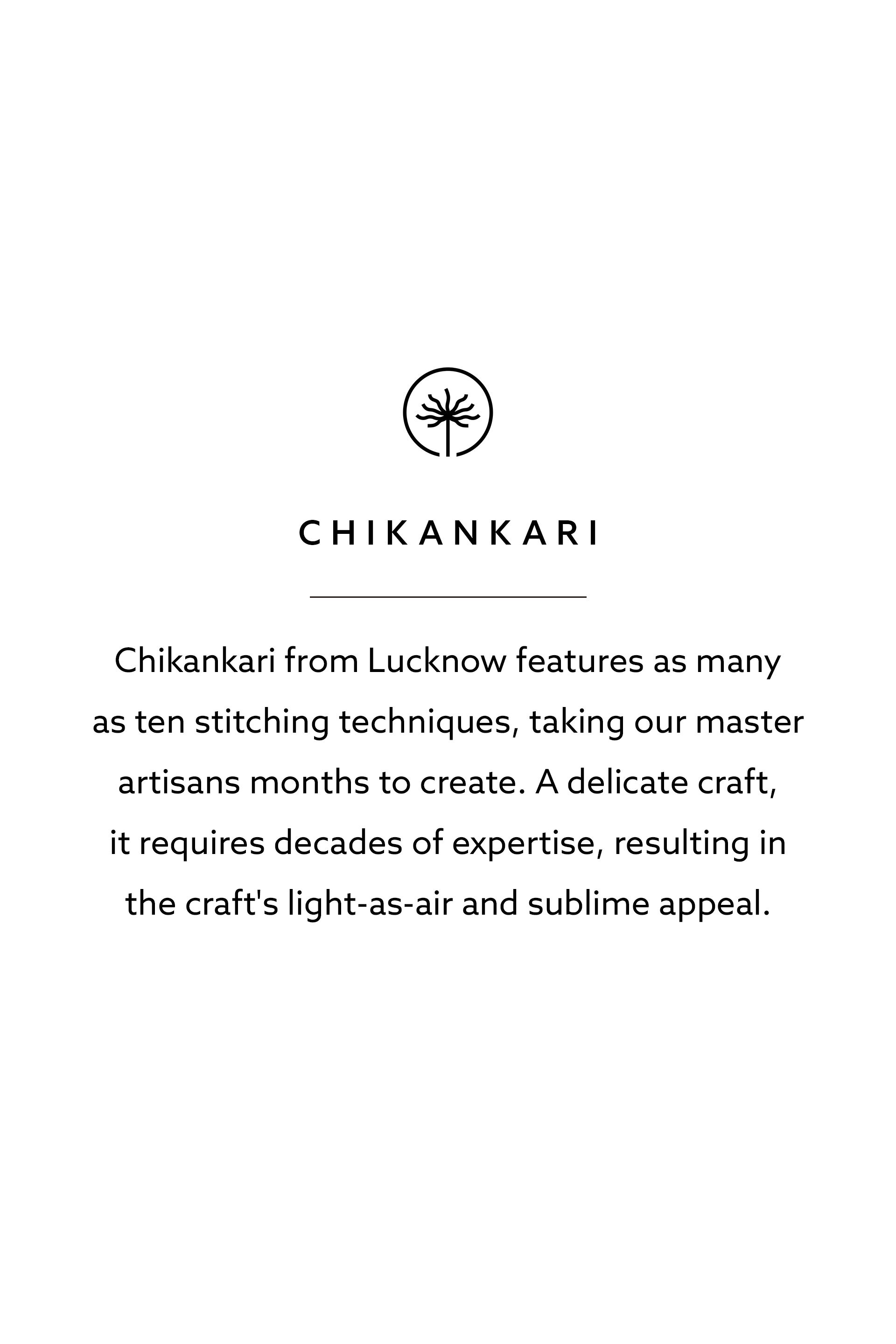 Sojourn Hand-embroidered Chikankari Linen Coord - Lime, Lime, image 5