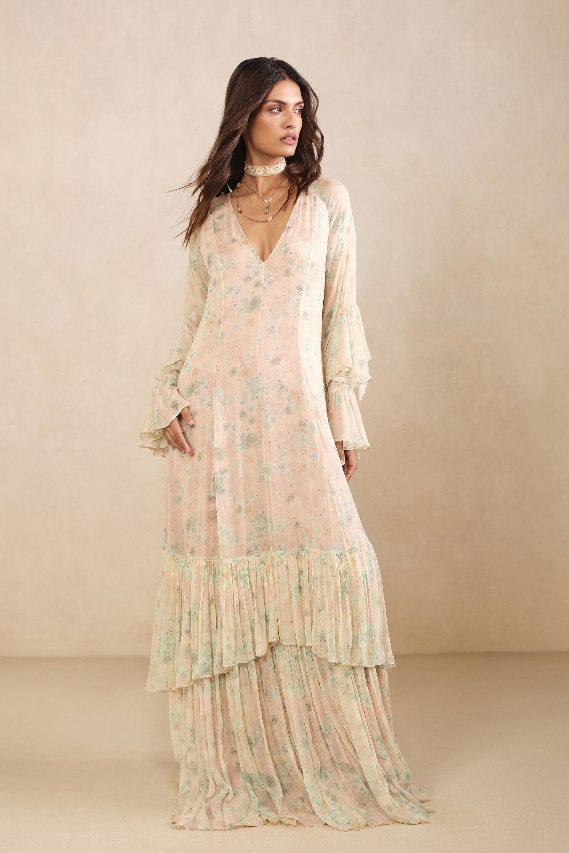 Kaori Bemberg Kaftan - Blush
