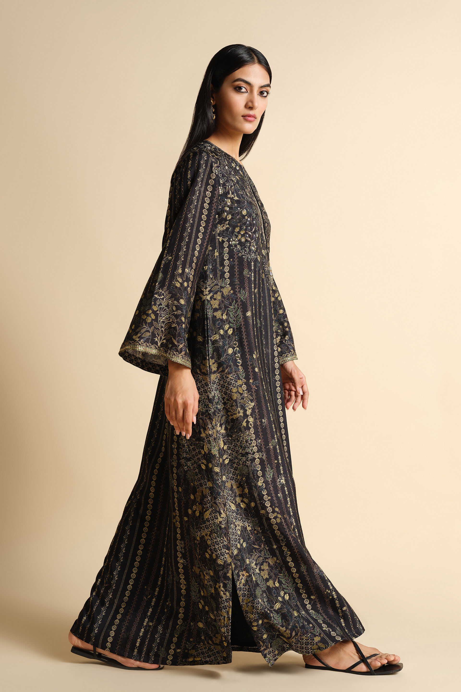 Rumiana Kaftan - Black, Black, image 4