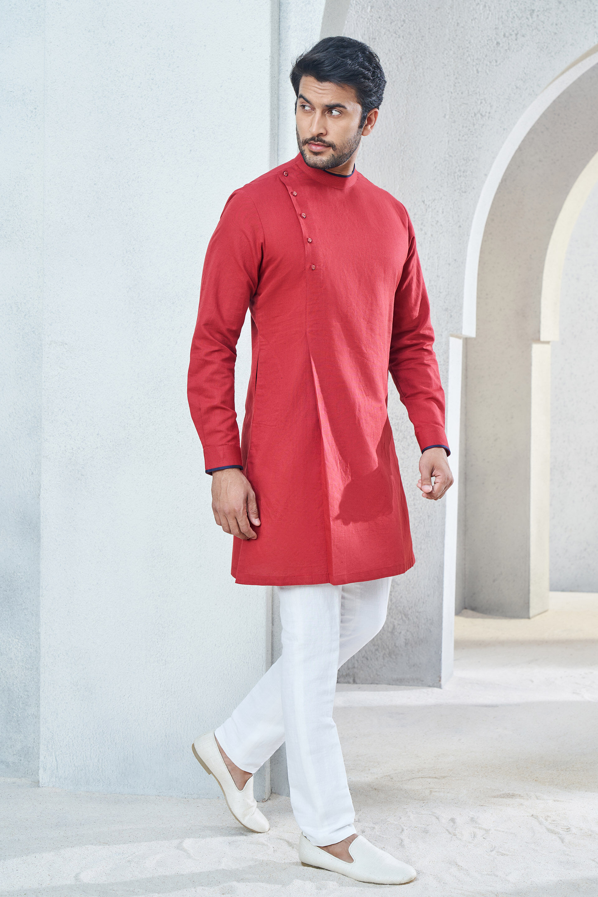 Nayel Kurta - Maroon