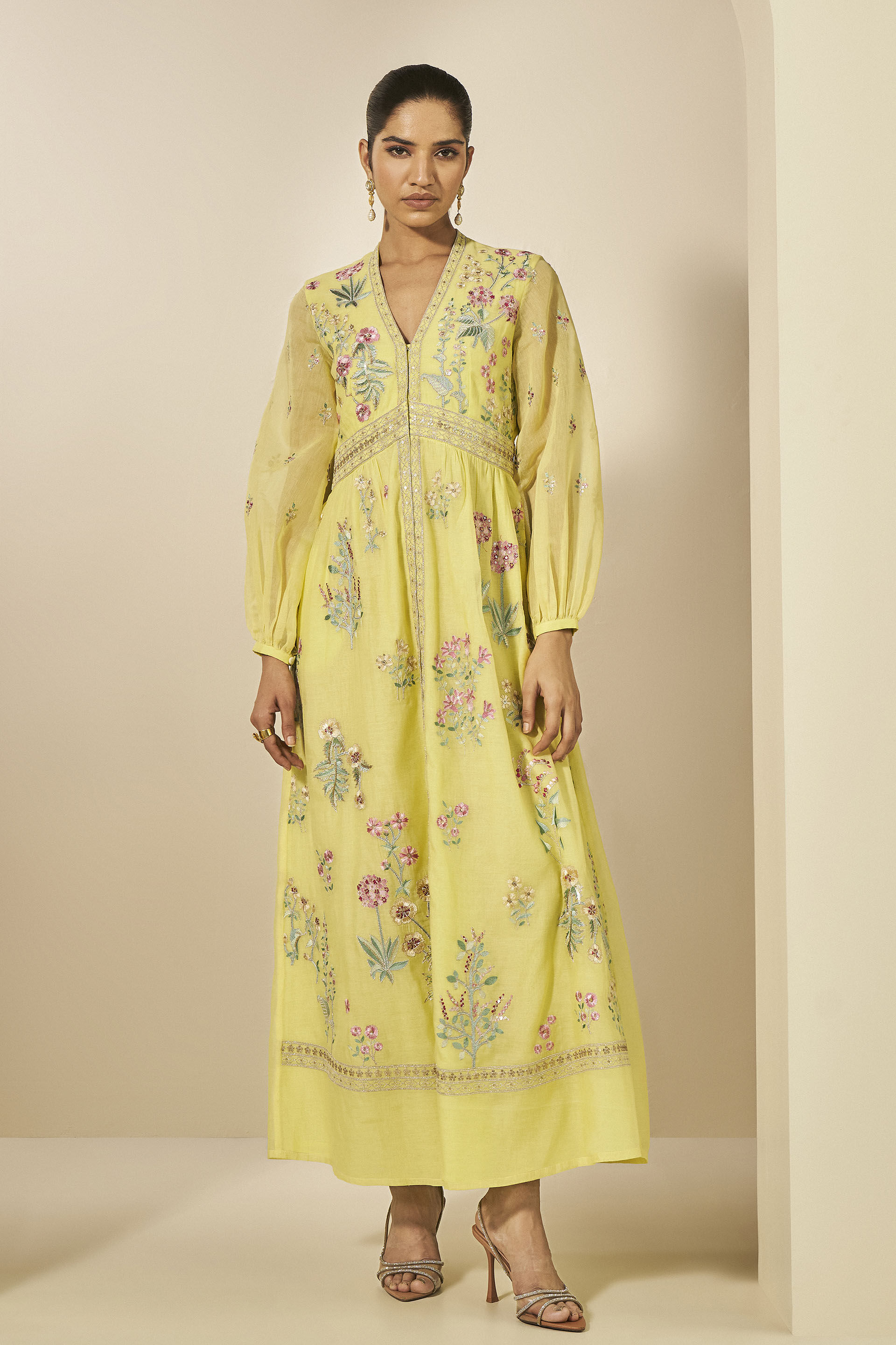 Rhapsody Kaftan - Yellow