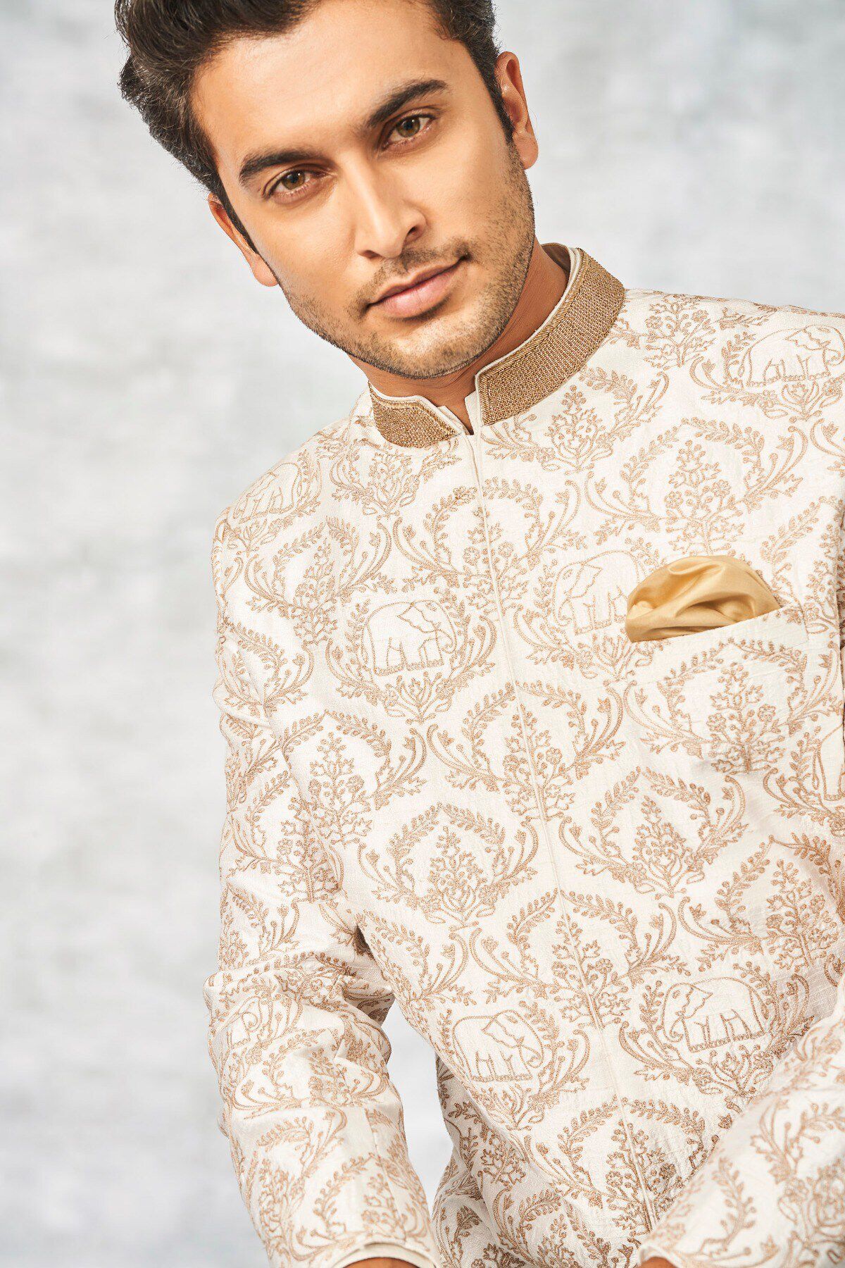 7 - Balaj Sherwani &ndash; White, image 7