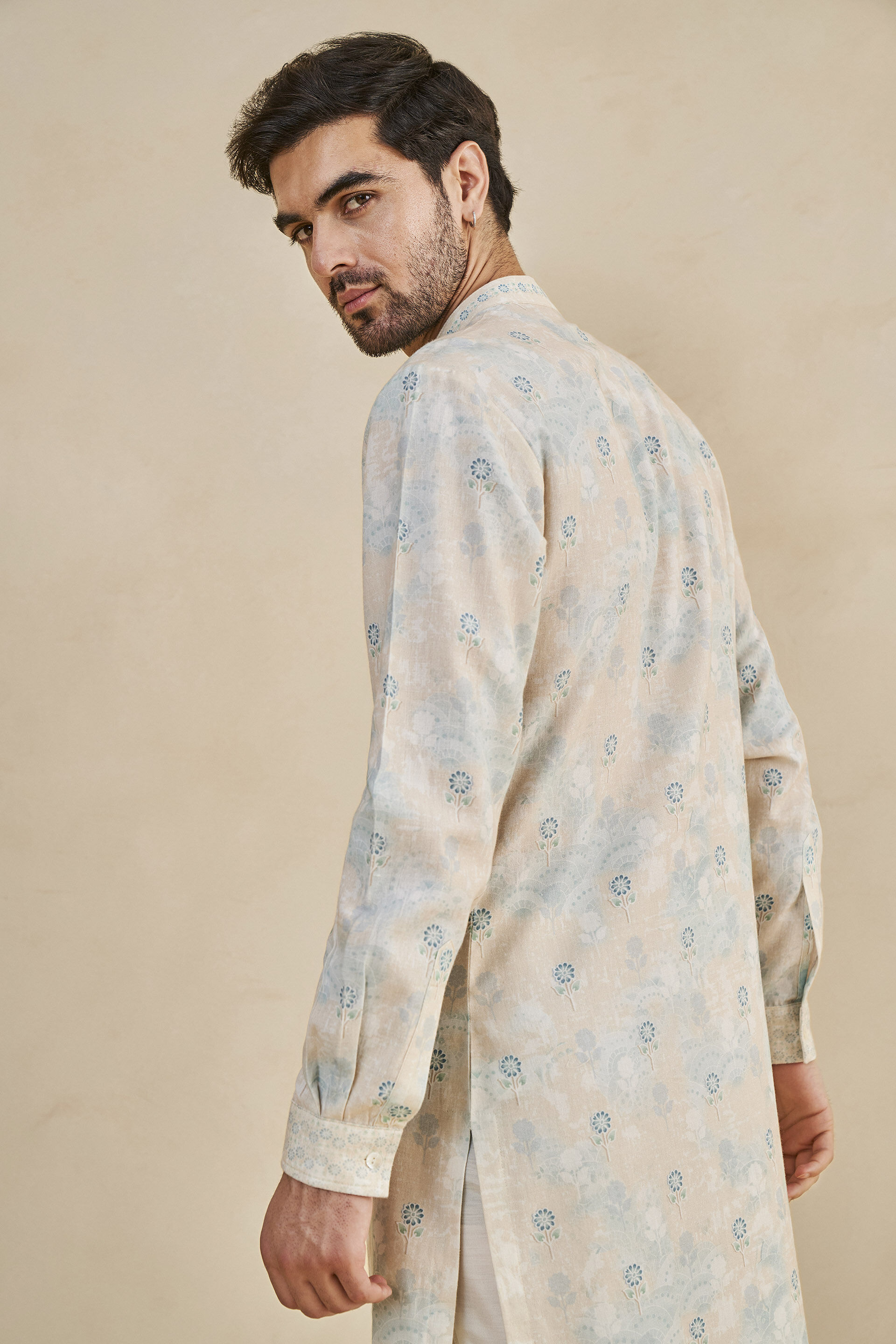 Reeham Kurta - Blue, Blue, image 5