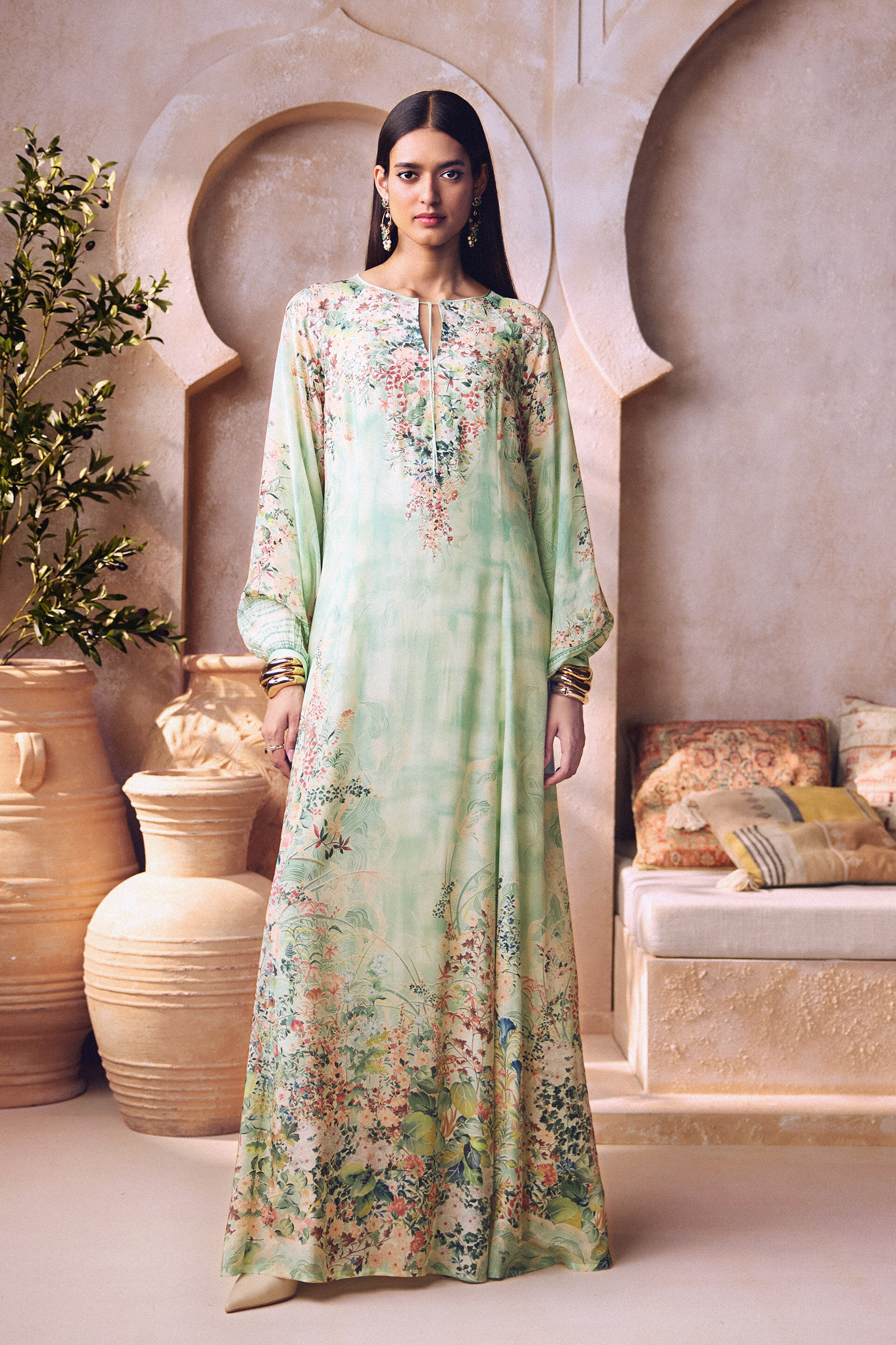 Amna Kaftan - Sage Green