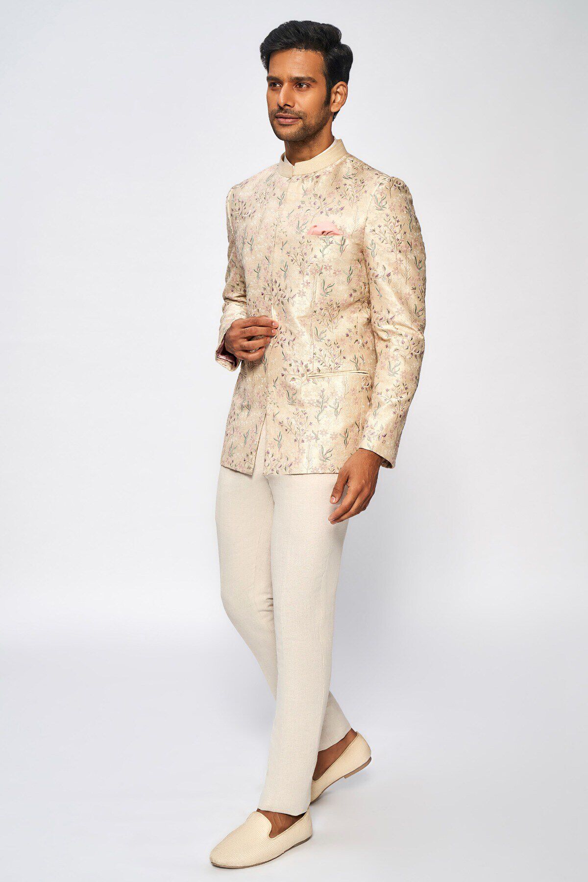 2 - Kiyan Bandhgala - Off White, image 2