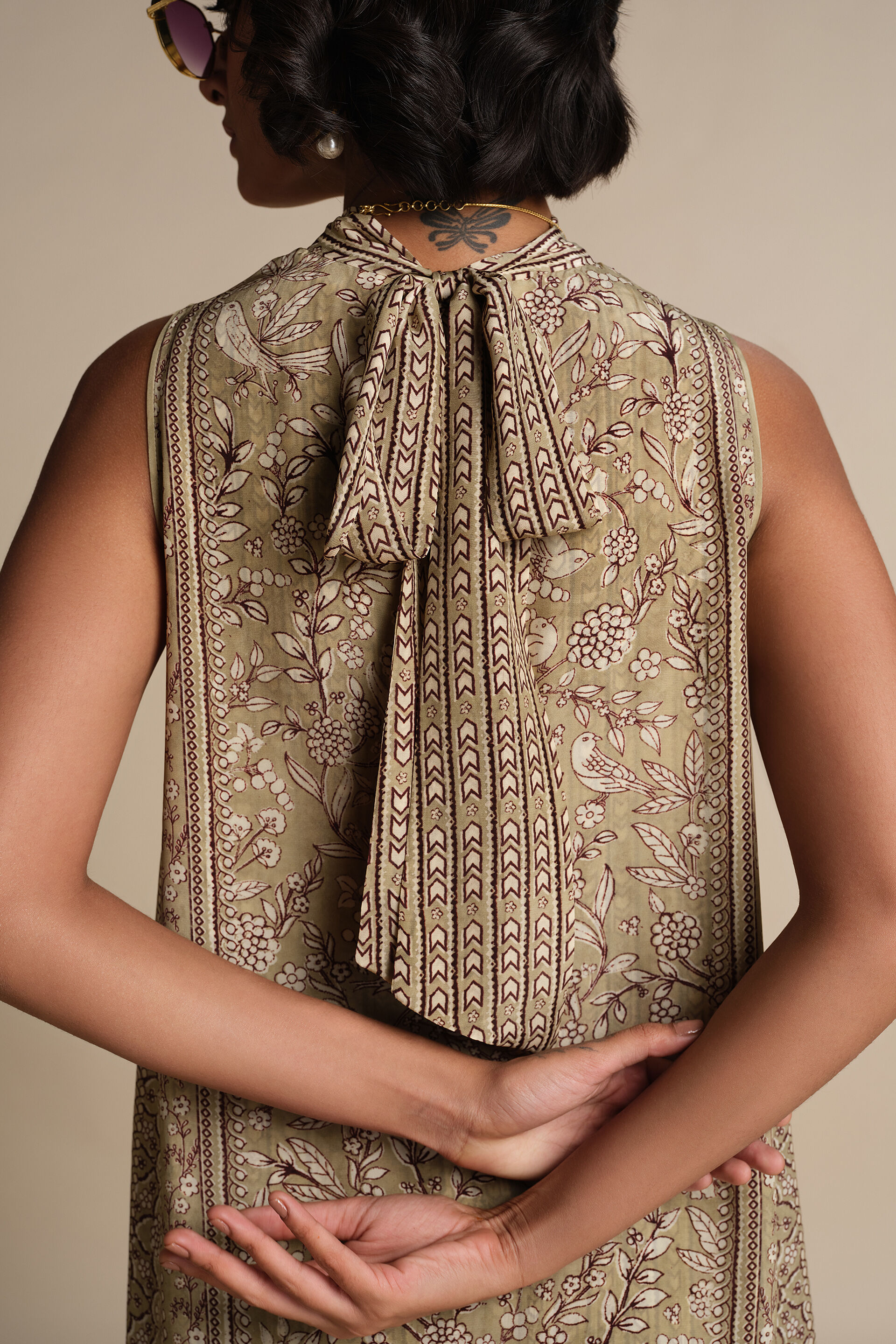 Rimaza Dress - Sage, Sage, image 6