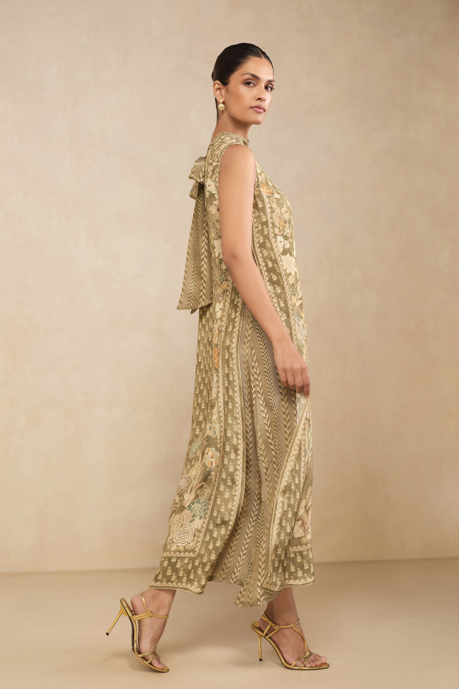 Anisa Dress - Sage, Sage, image 3