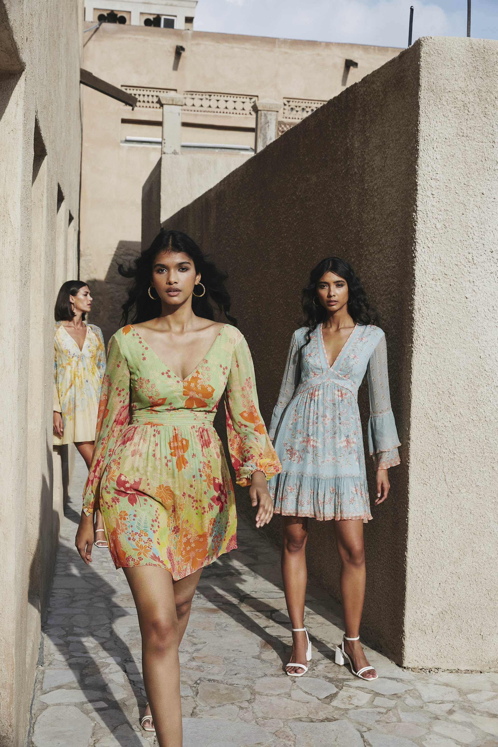 Juliette Dress - Lime, Lime, image 1