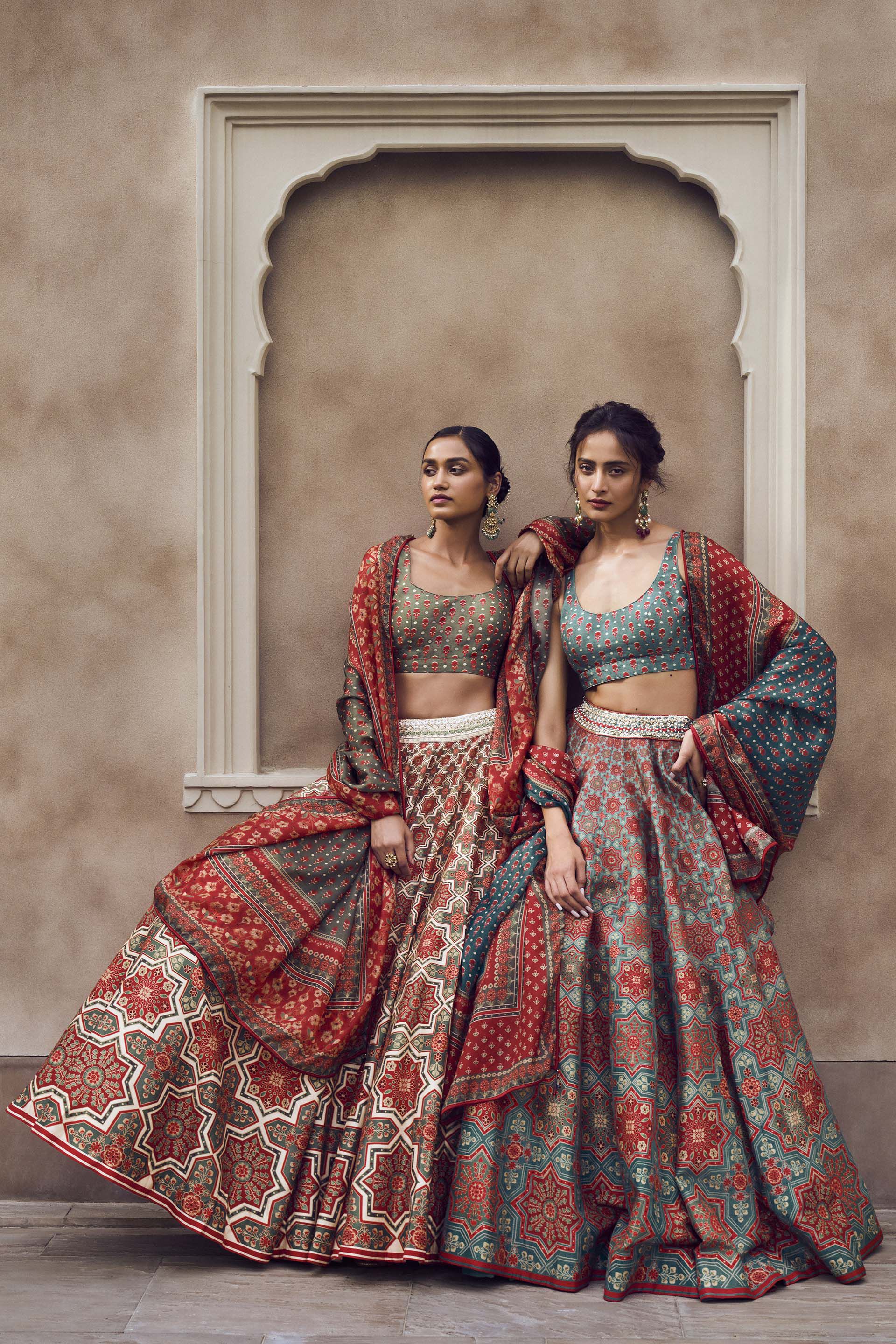 Mayai Lehenga - Blue, Blue, image 6