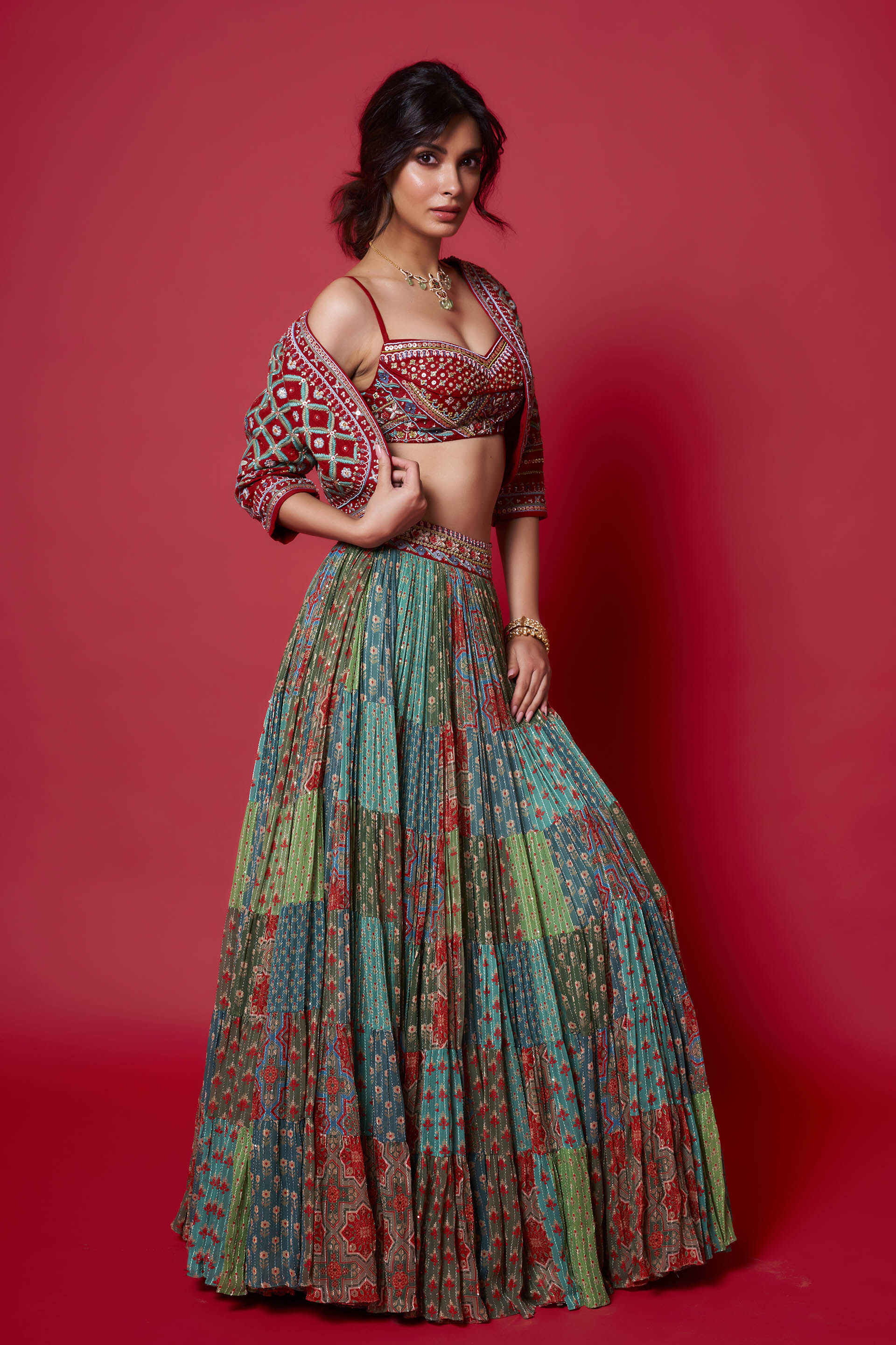 Iara Lehenga-Sage, , image 2