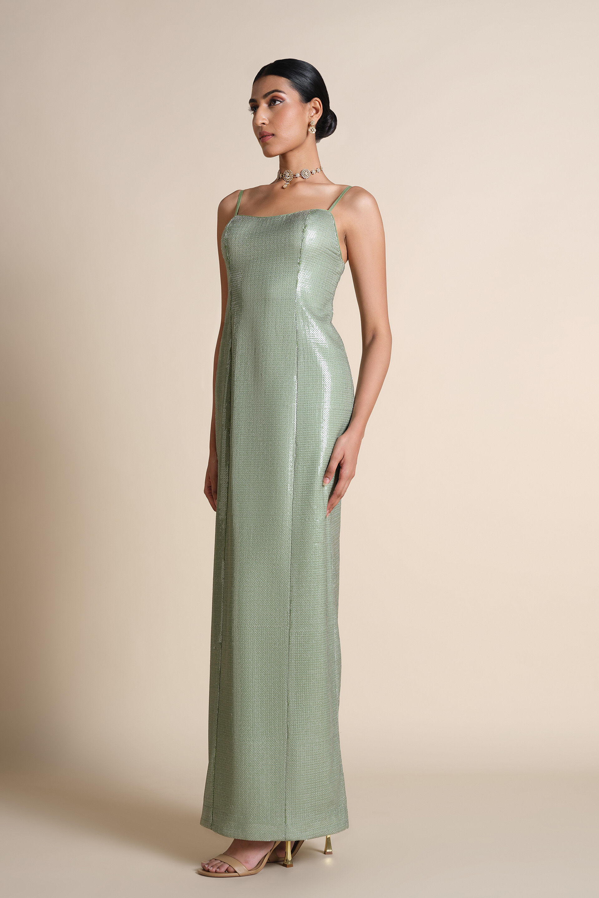 The Liveforest Embroidered Jacket Set - Sage, Sage, image 12