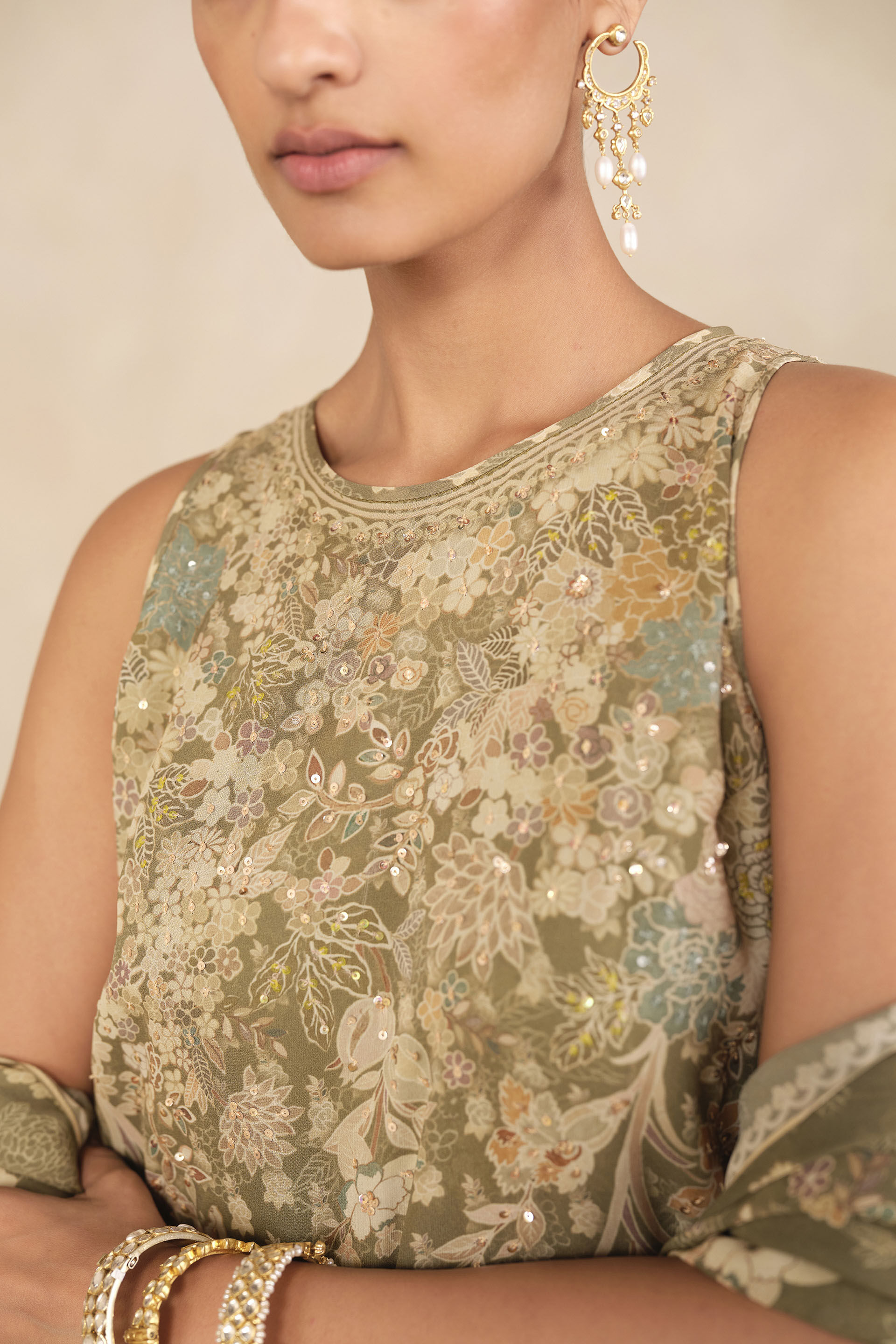 Anisa Suit Set - Sage, Sage, image 5