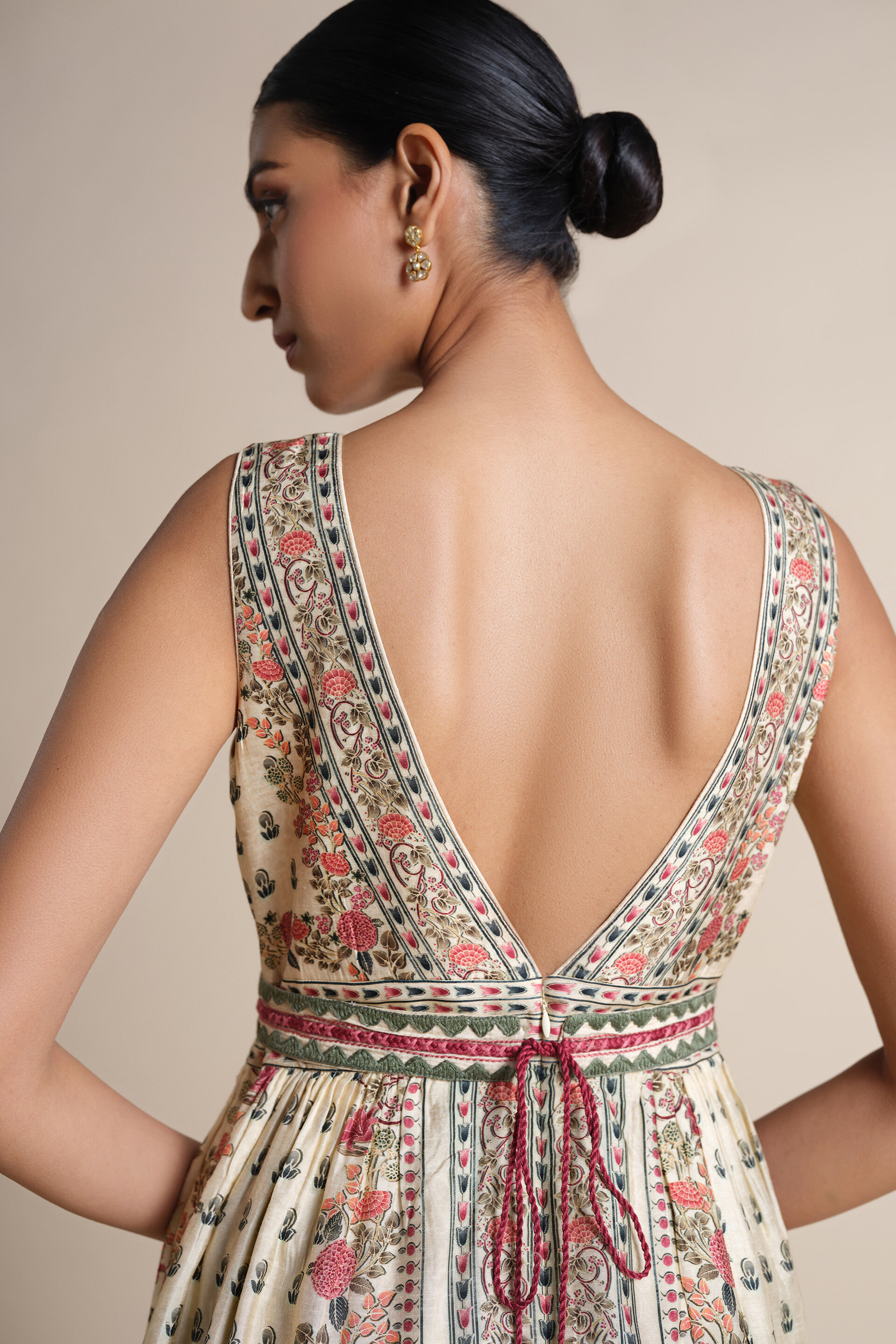 Celandine Silk Dress - Natural, Natural, image 5