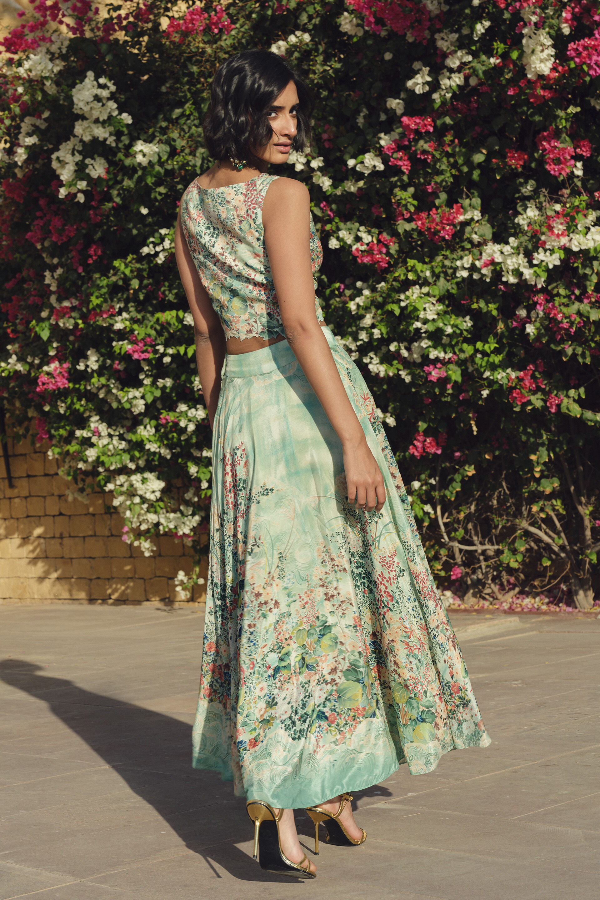 Pomona Skirt Set - Sage, Sage, image 4