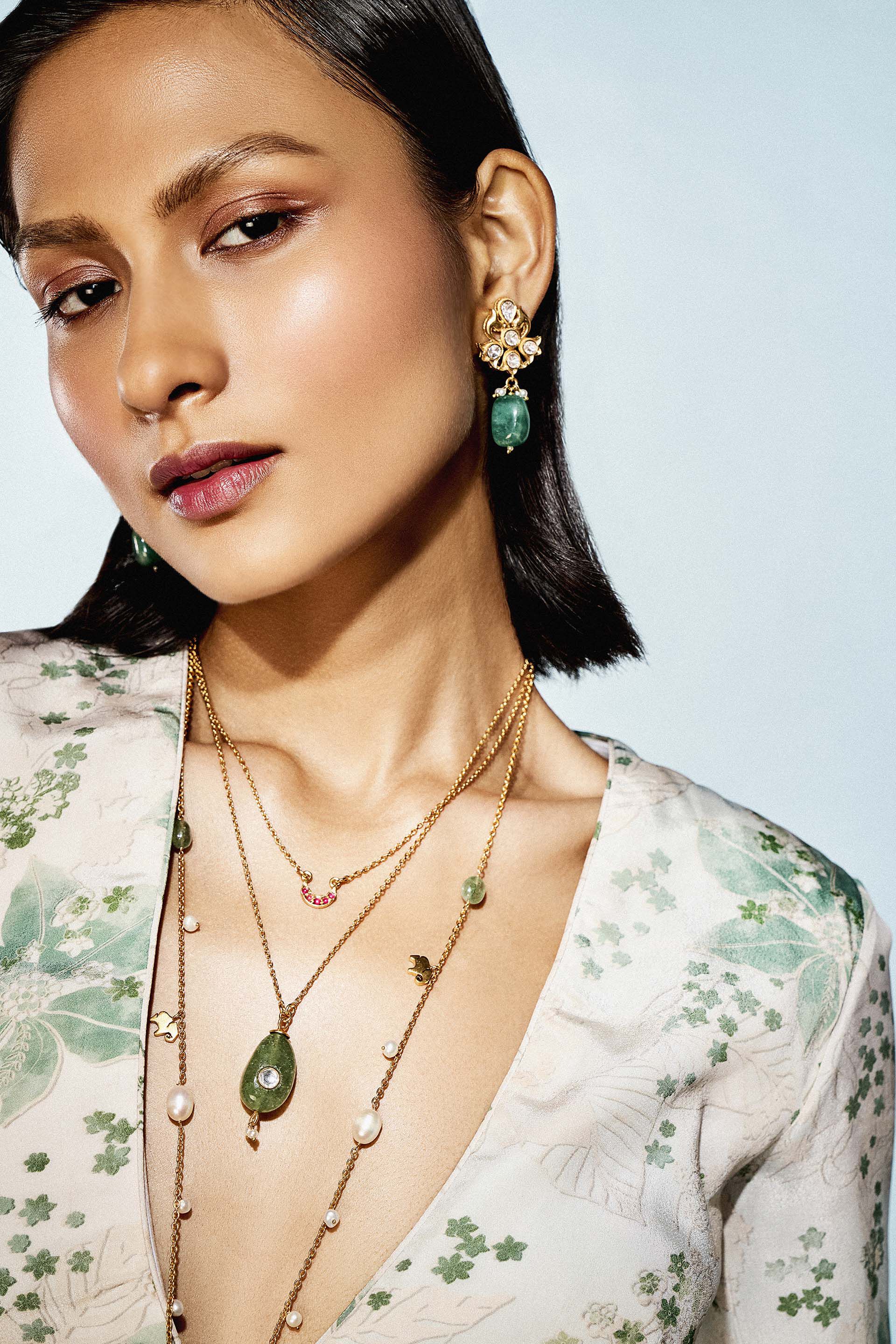 Dhanvi Earrings, , image 2