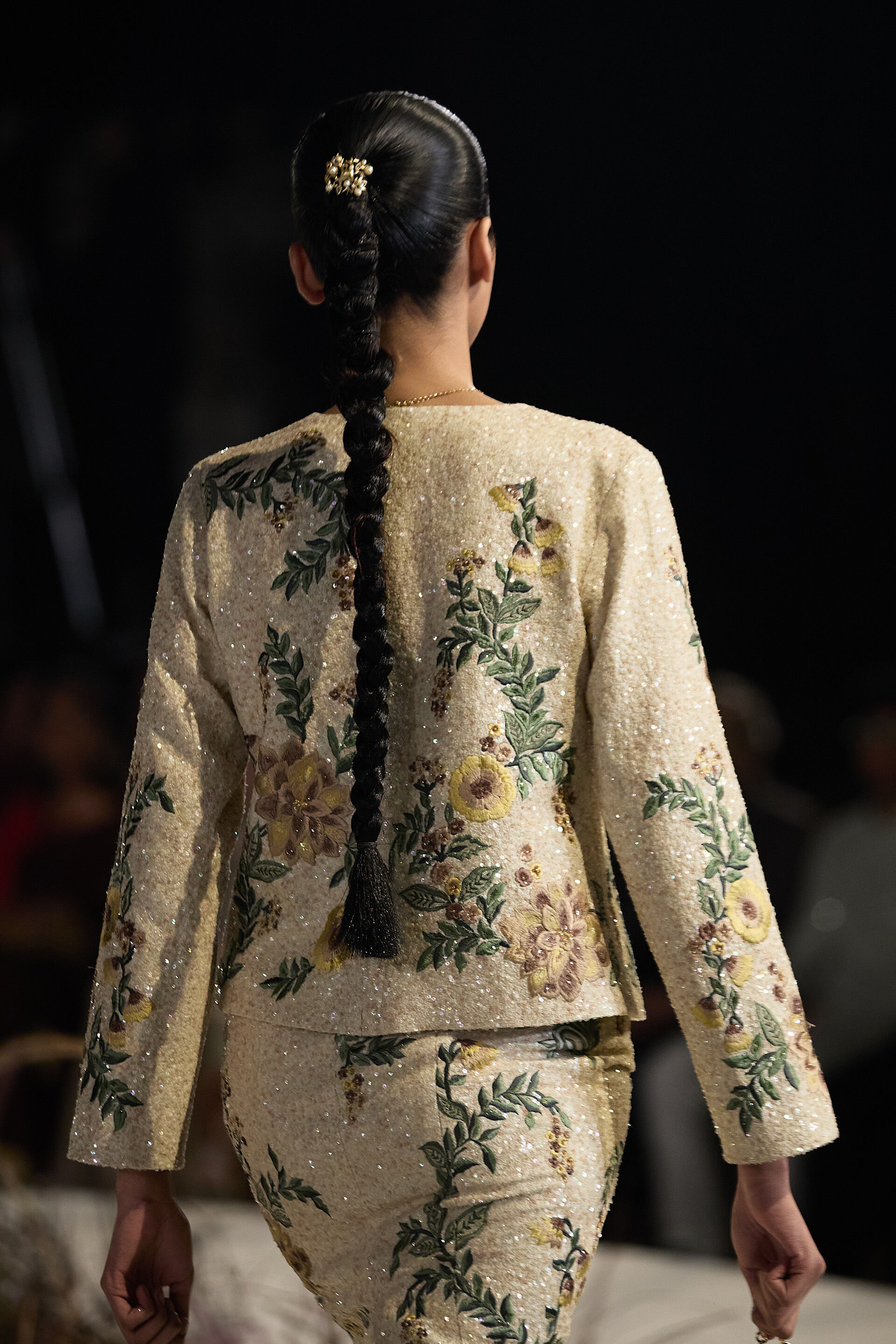 Meadowfern Embroidered Skirt Set - Ivory, Ivory, image 3