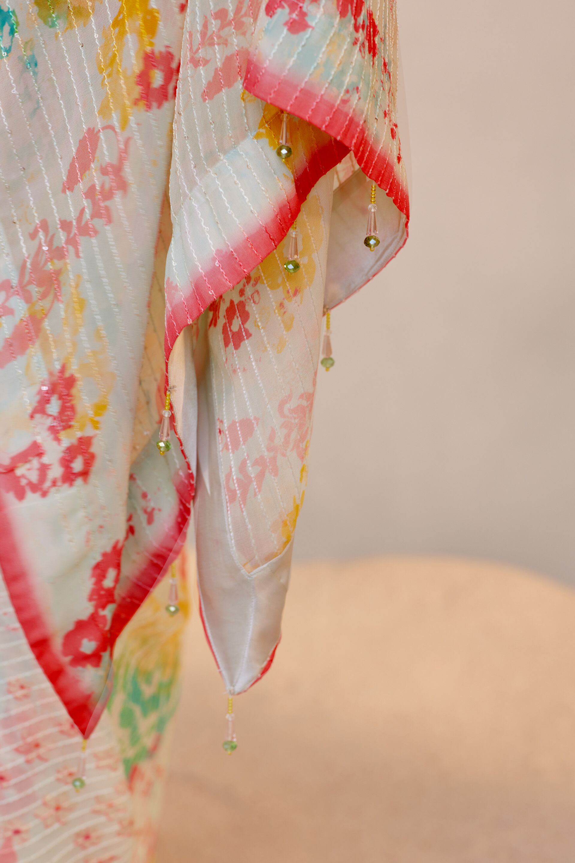 Lolana Saree Set - White, White, image 6