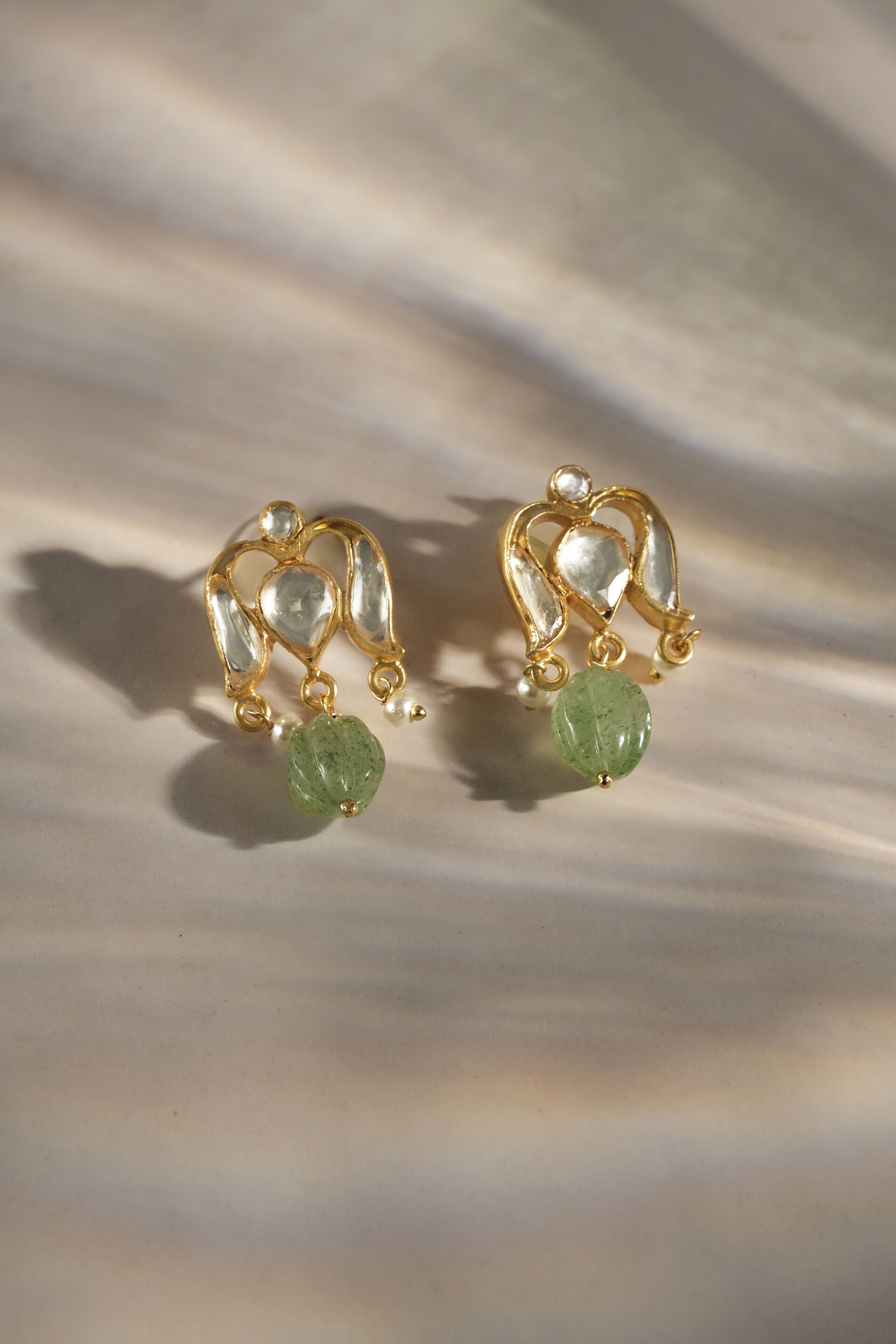 Asin Green Earrings