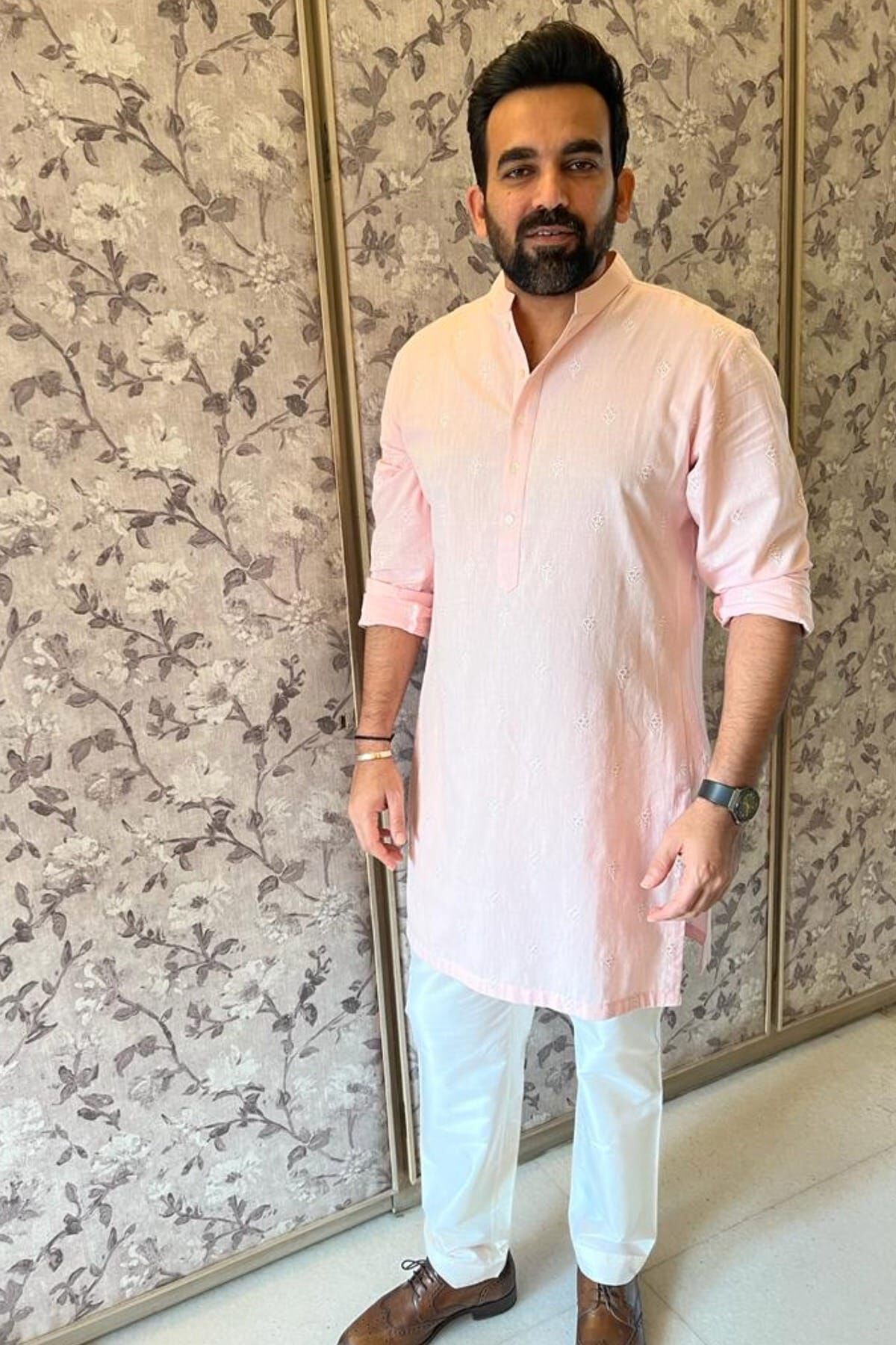 1 - Aaditva Kurta &ndash; Pink, image 1