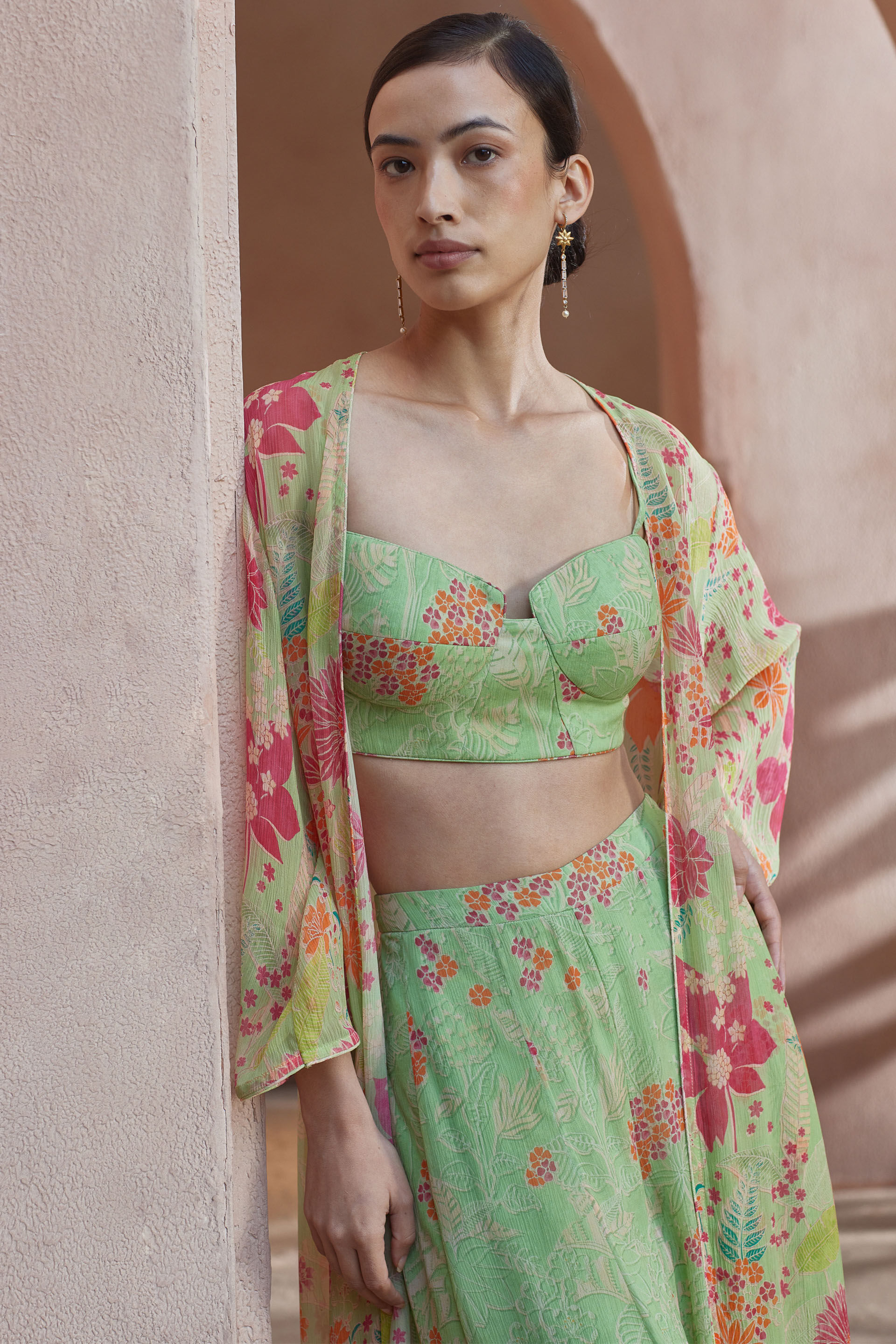 Pant and deals crop set