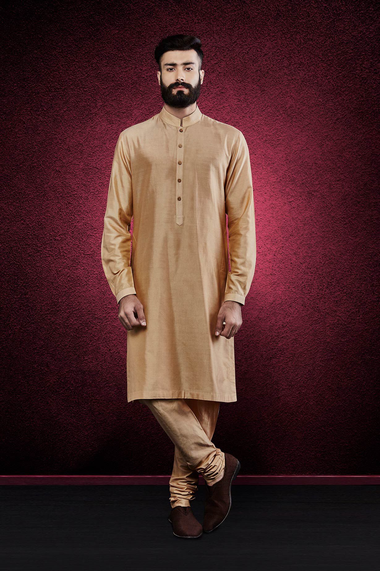 Premvat Kurta- Gold