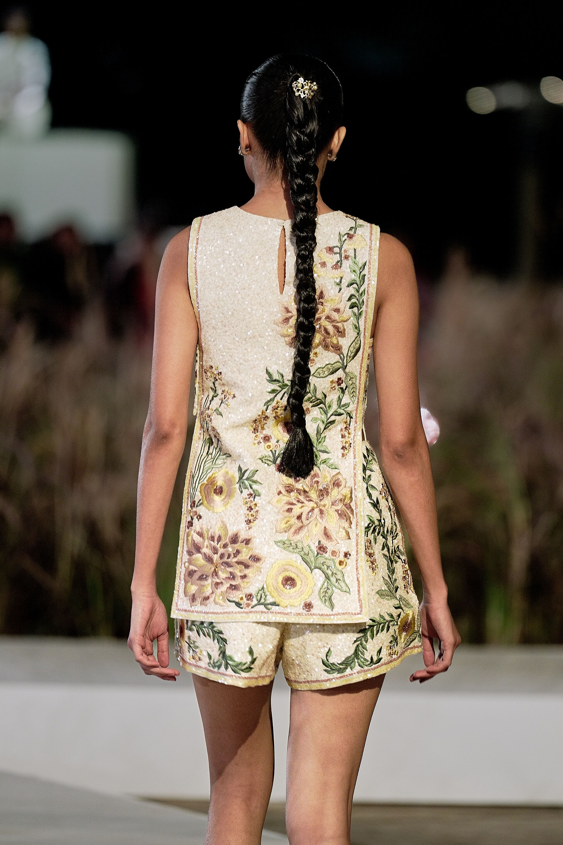 Meadowfern Embroidered Co-ord - Ivory