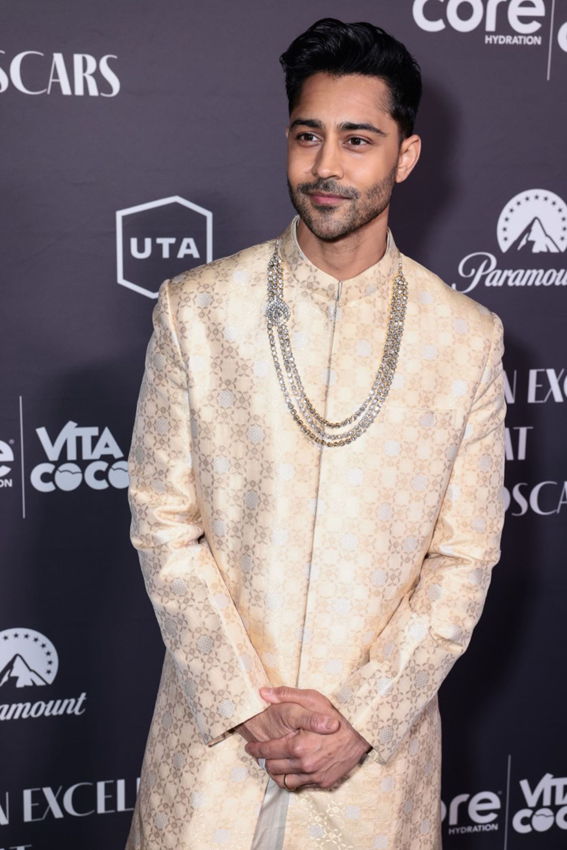 Farzad Sherwani-Off White, , image 3