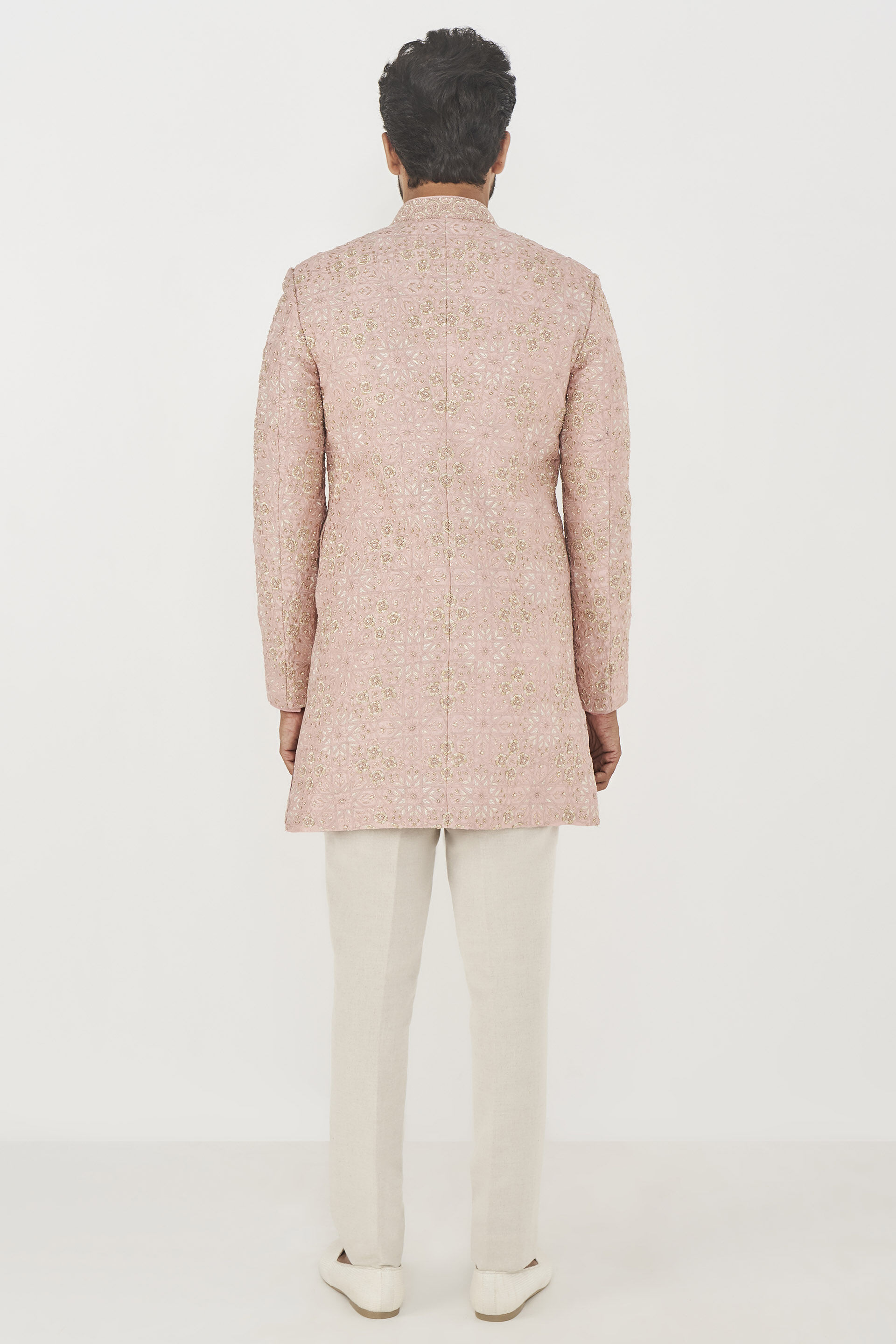 Anishk Sherwani - Pink, Pink, image 3