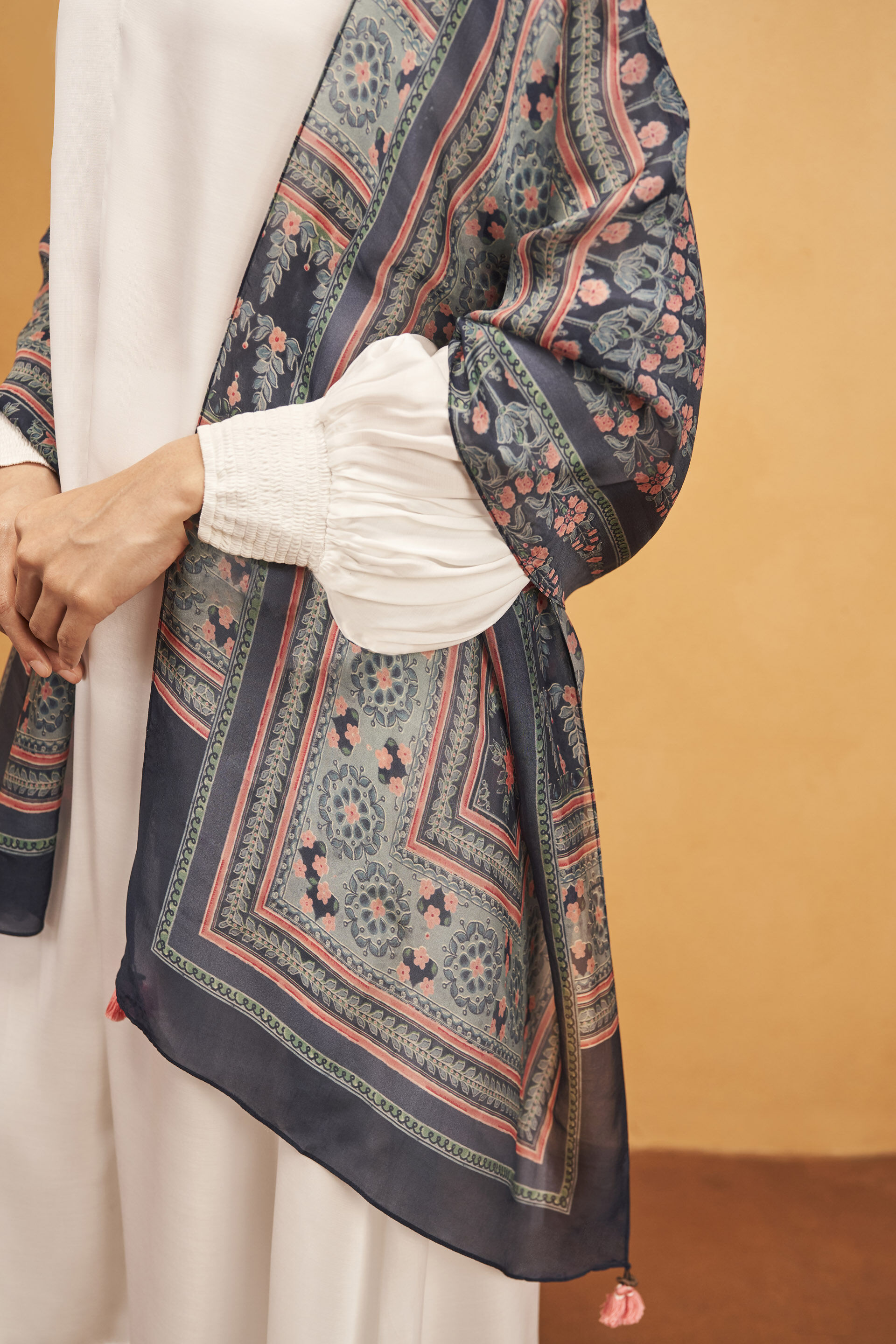 Nox Dupatta - Blue, Blue, image 3