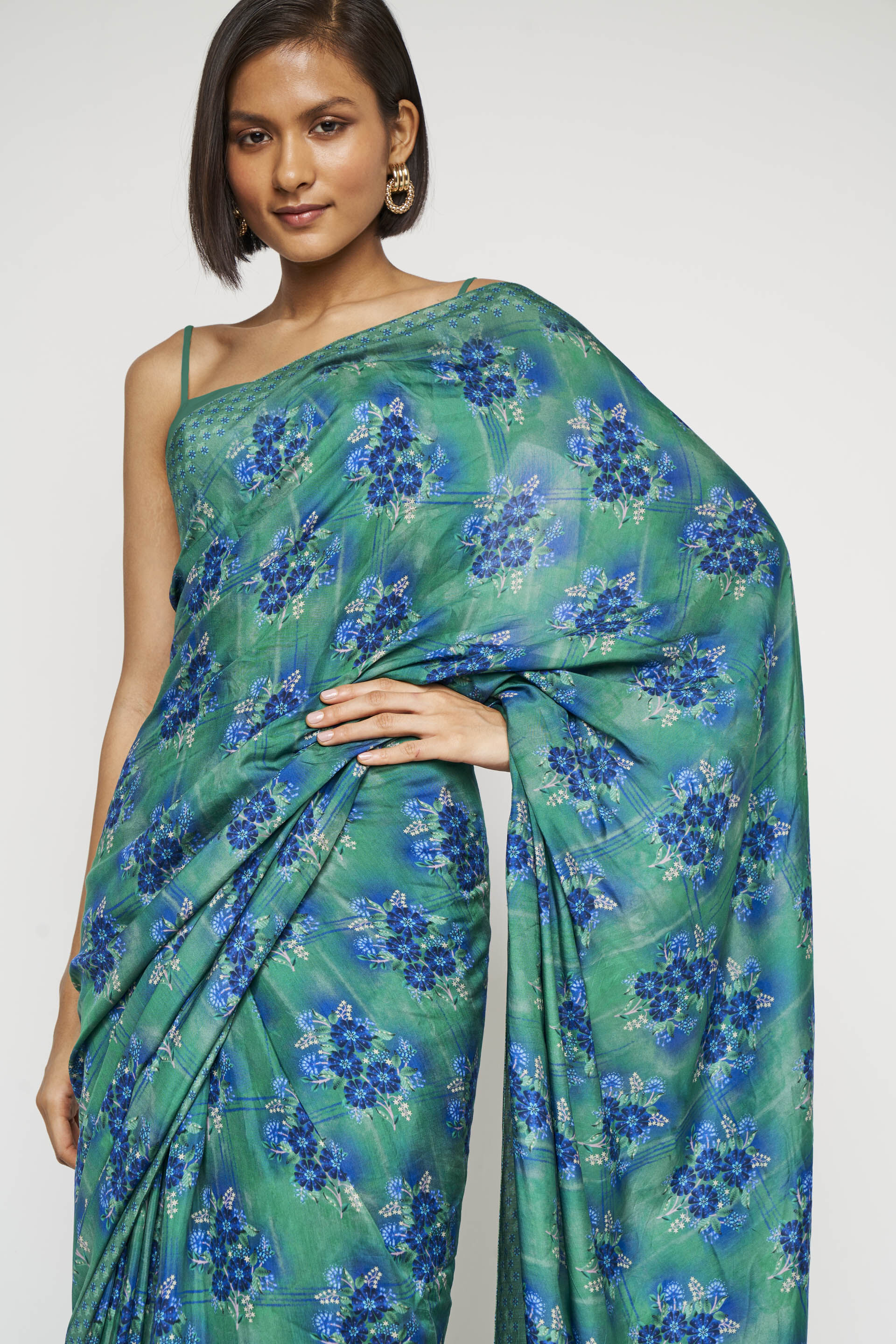 Francesca Saree - Green, Green, image 4