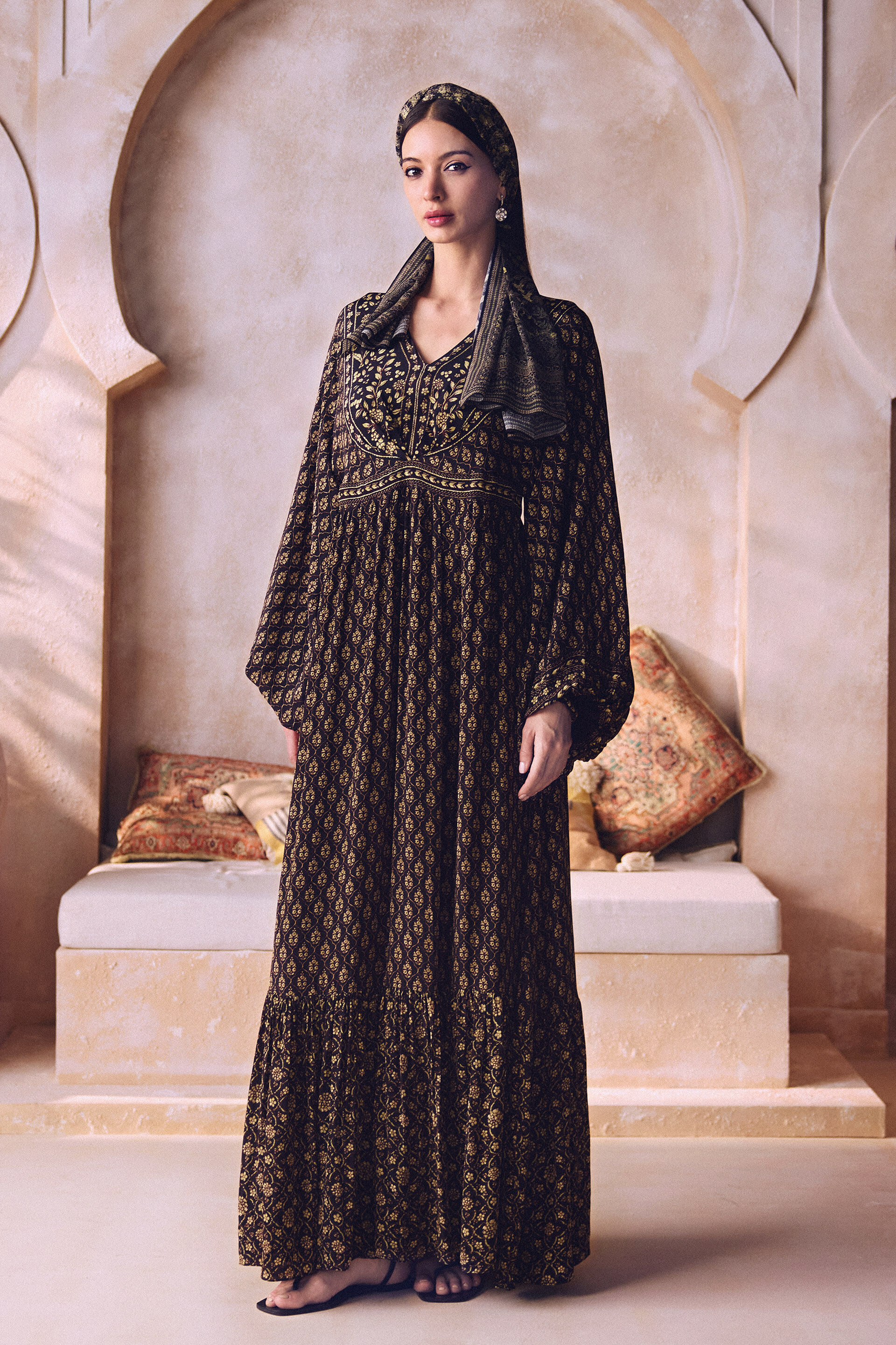 Aleena Kaftan - Black